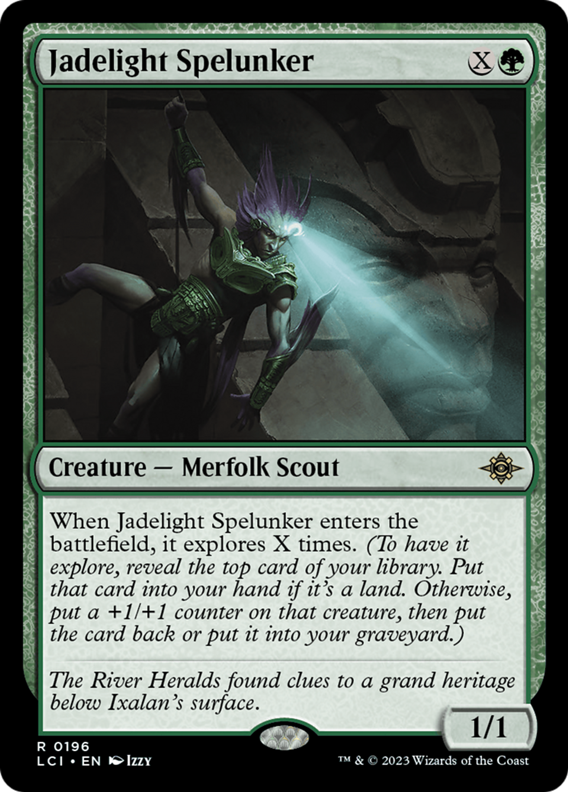 Spéléologue jadefeu — The Lost Caverns of Ixalan — Magic: The Gathering