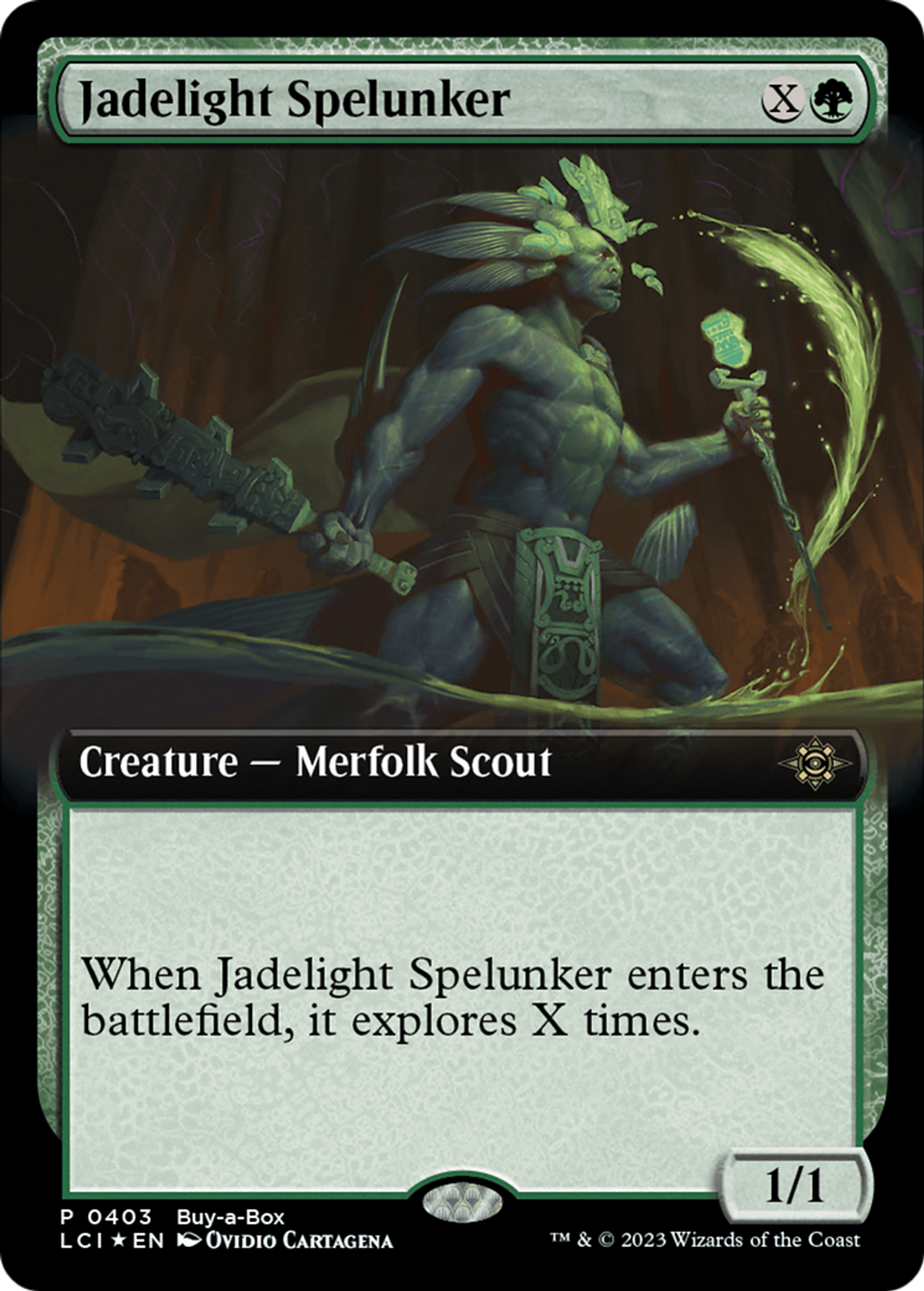Spéléologue jadefeu — The Lost Caverns of Ixalan — Magic: The Gathering