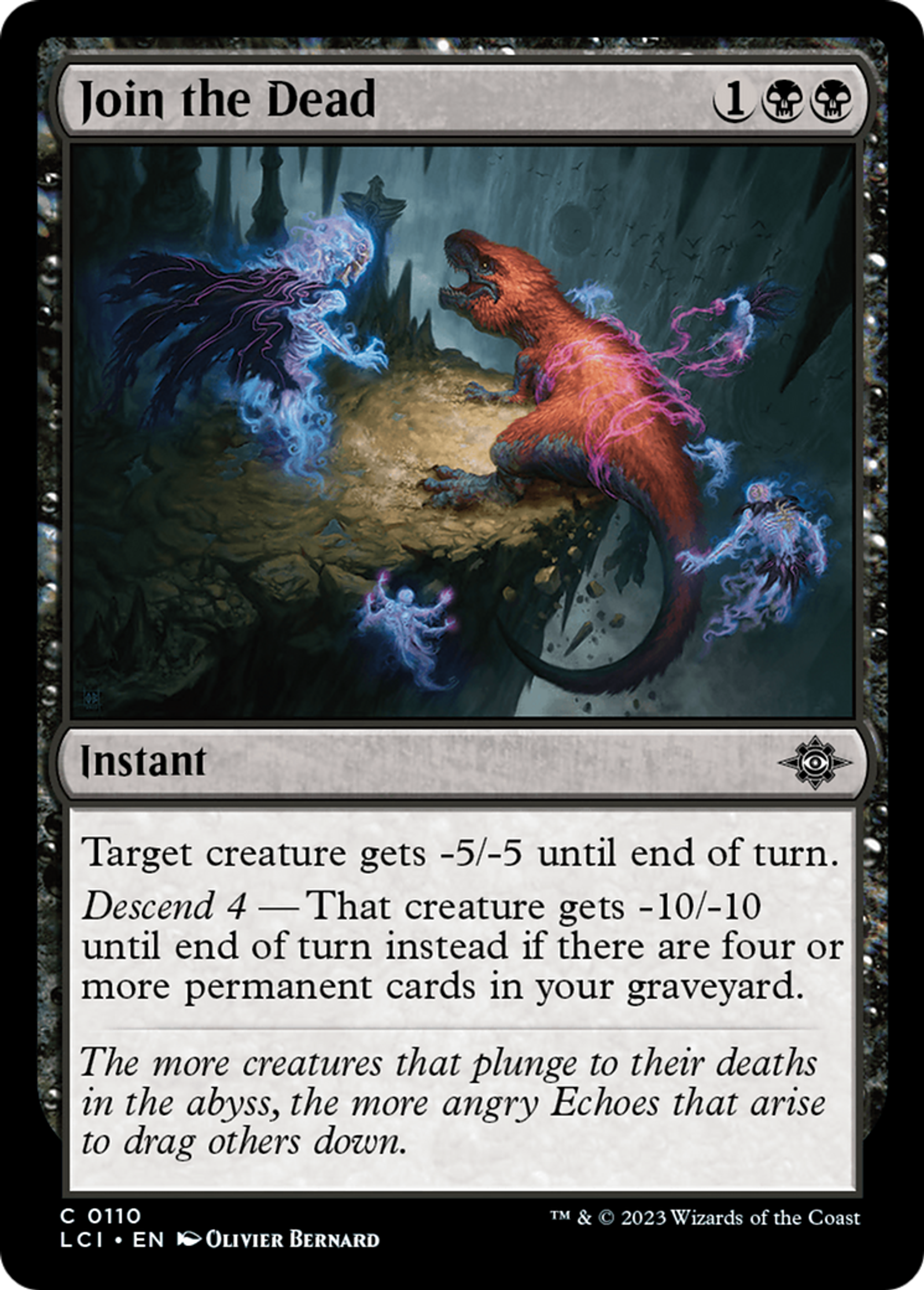 Rejoindre les morts — The Lost Caverns of Ixalan — Magic: The Gathering