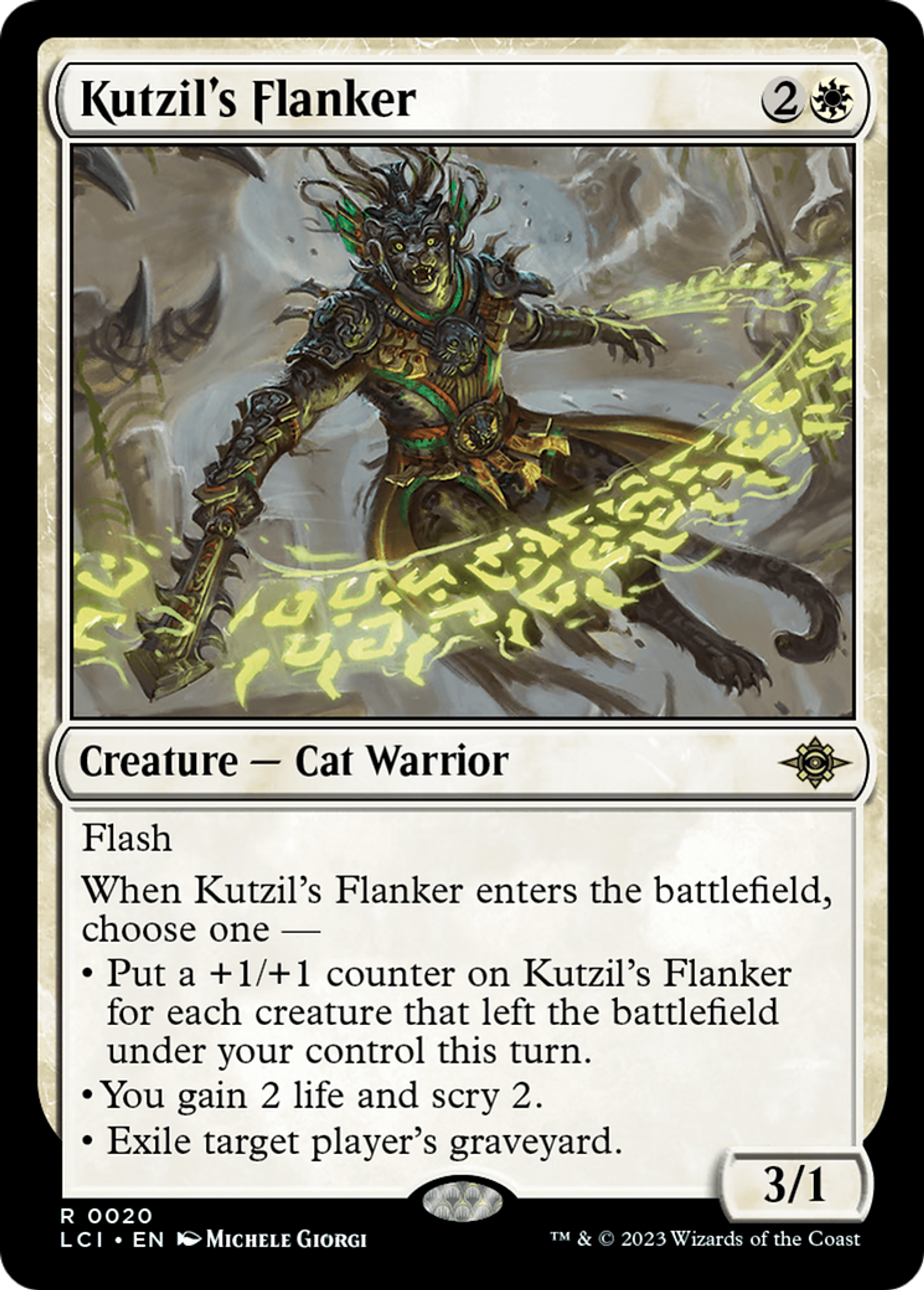 Kutzil's Flanker — The Lost Caverns of Ixalan — Magic: The Gathering