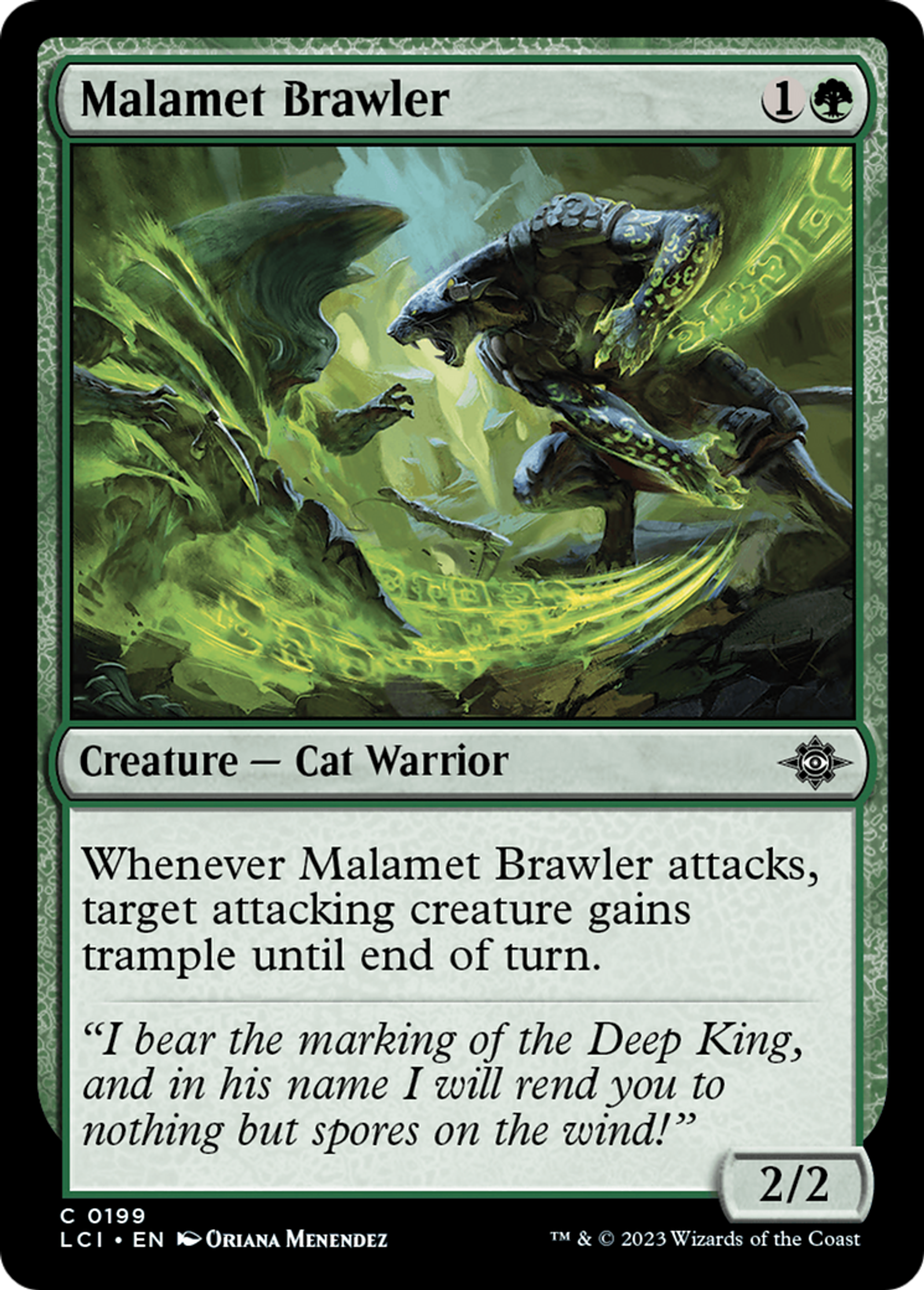 Malamet Brawler — The Lost Caverns of Ixalan — Magic: The Gathering