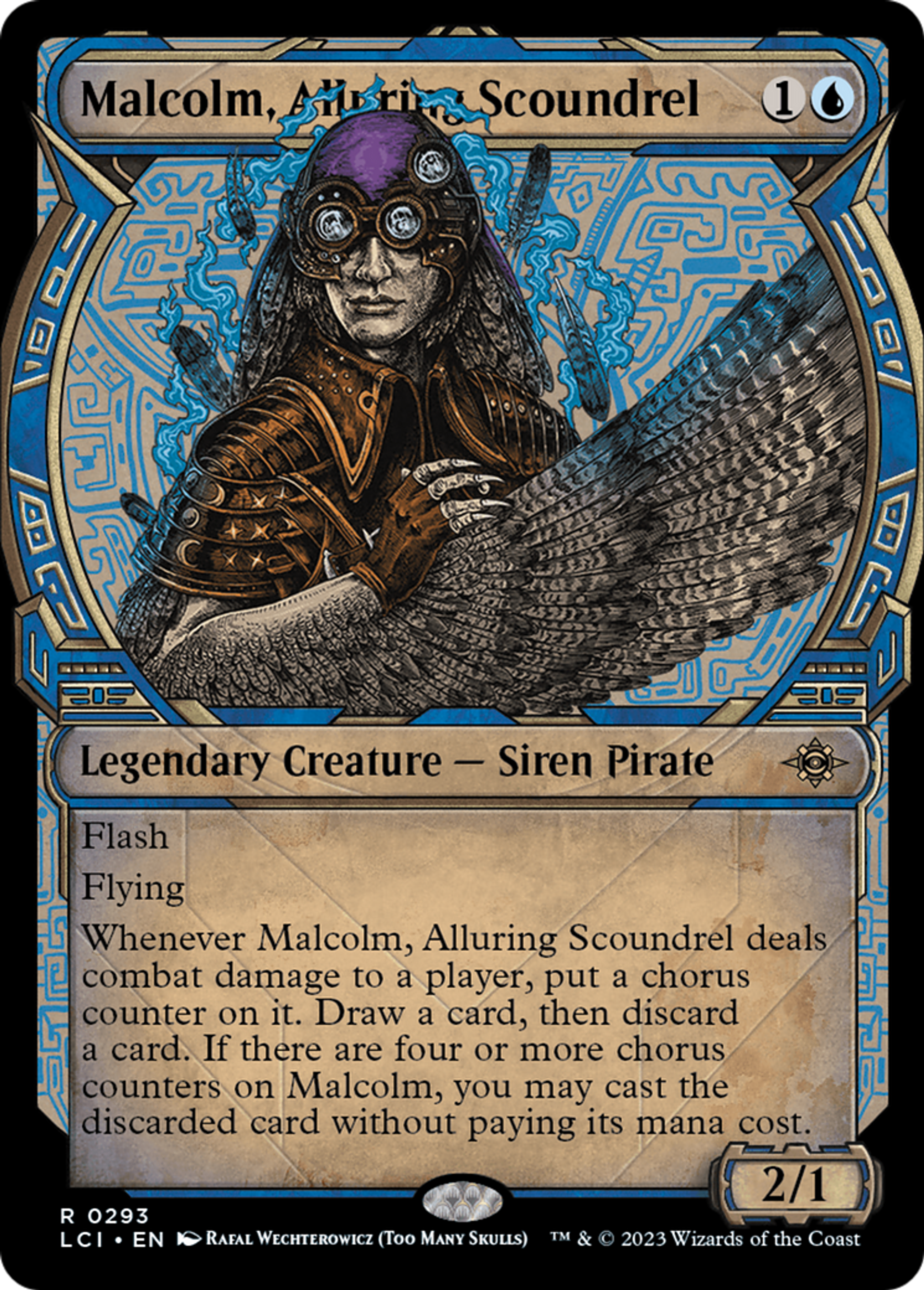 Malcolm, Alluring Scoundrel — The Lost Caverns of Ixalan — Magic: The Gathering