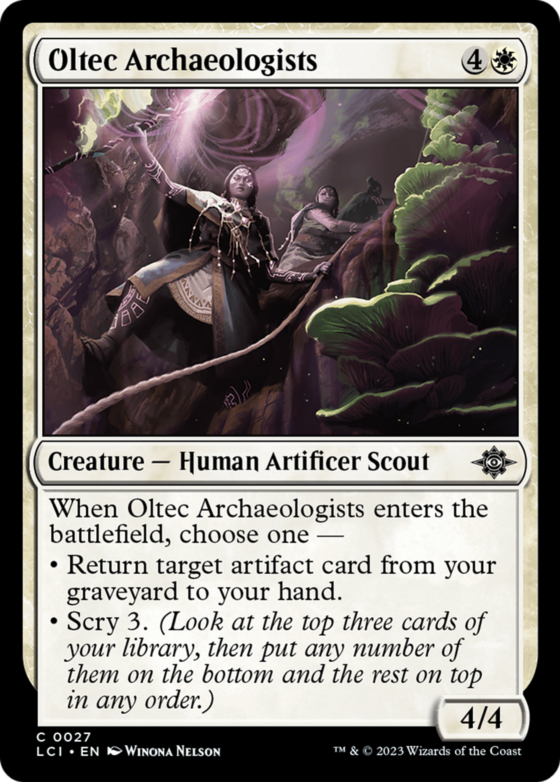 Oltec Archaeologists — The Lost Caverns of Ixalan — Magic: The Gathering