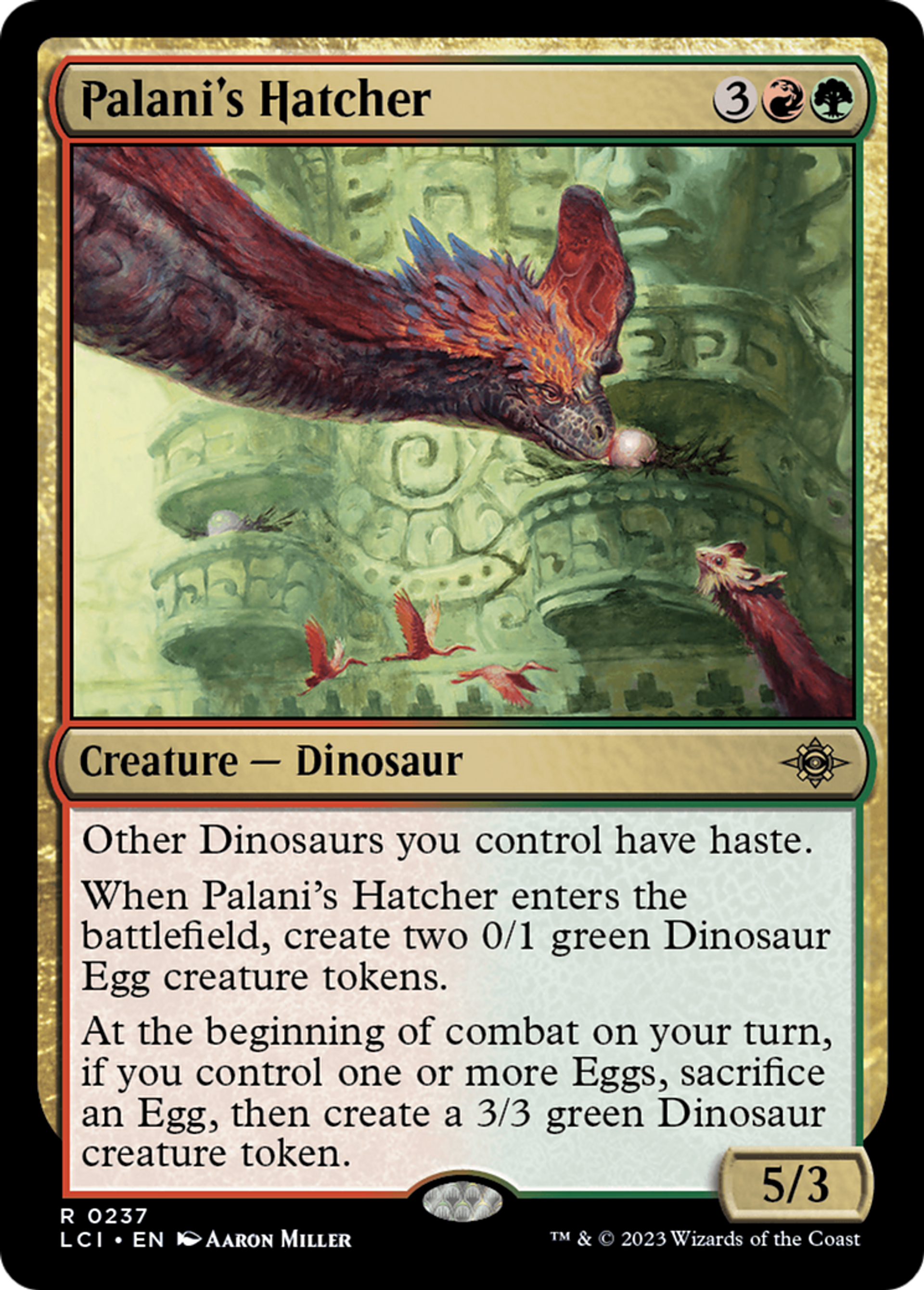 Couveuse de Palani — The Lost Caverns of Ixalan — Magic: The Gathering
