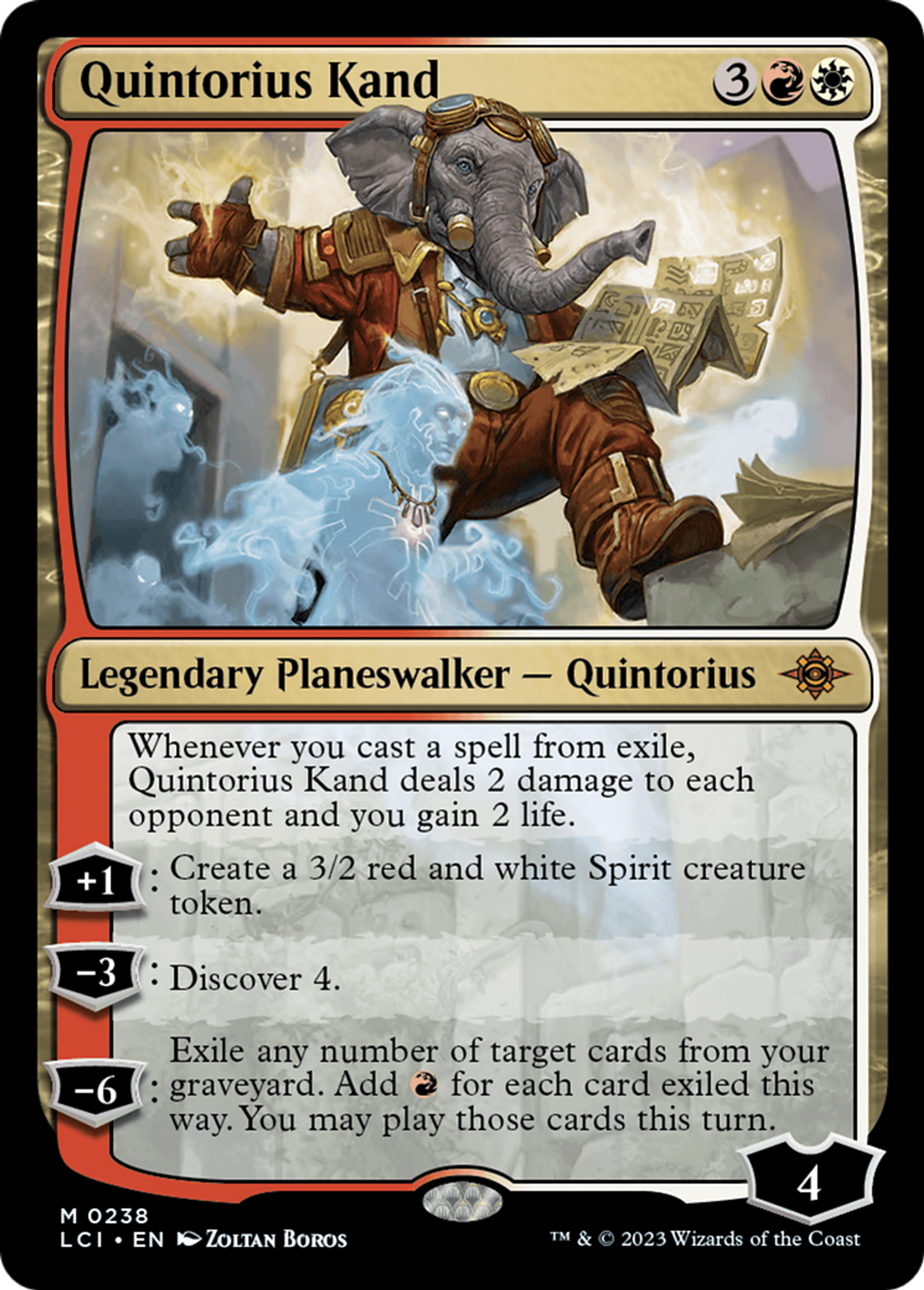Quintorius Kand — The Lost Caverns of Ixalan — Magic: The Gathering