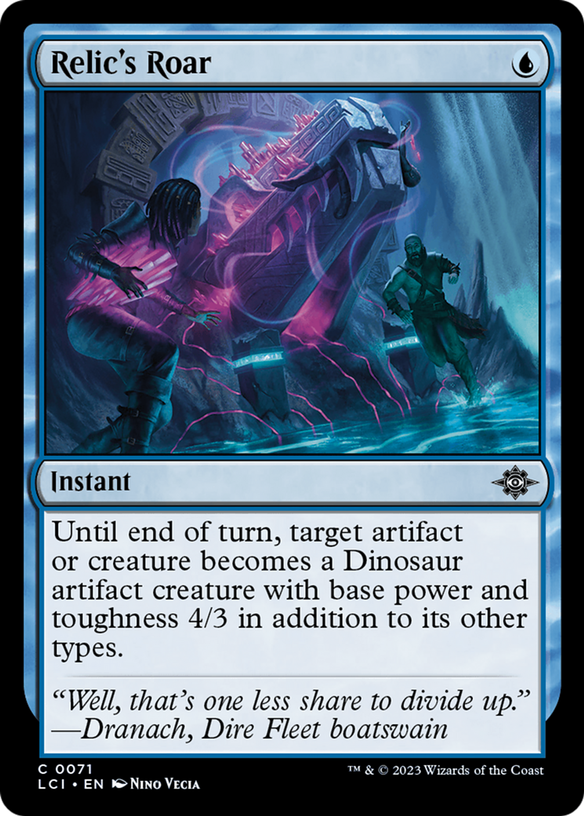 Relic's Roar — The Lost Caverns of Ixalan — Magic: The Gathering