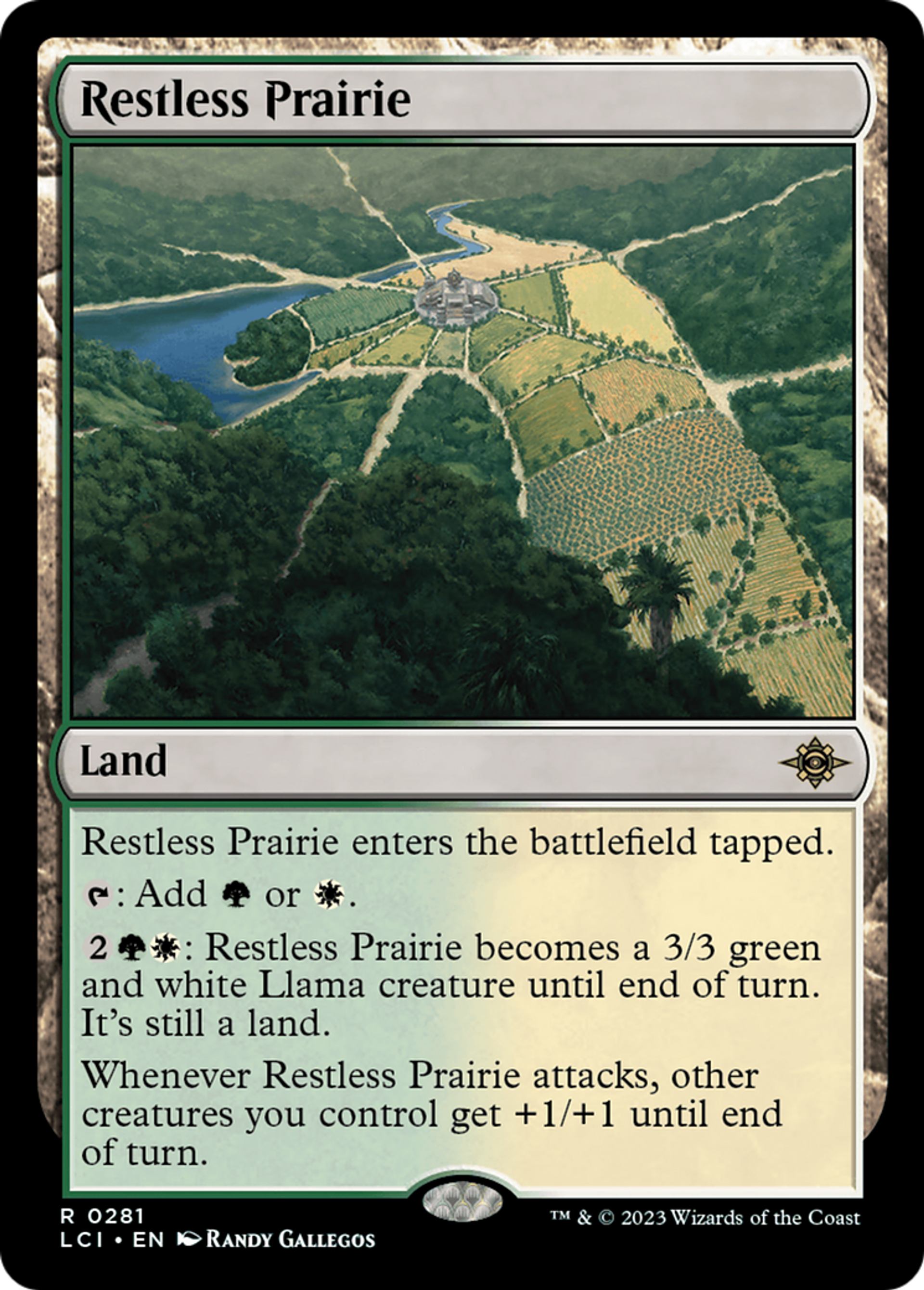Restless Prairie — The Lost Caverns of Ixalan — Magic: The Gathering