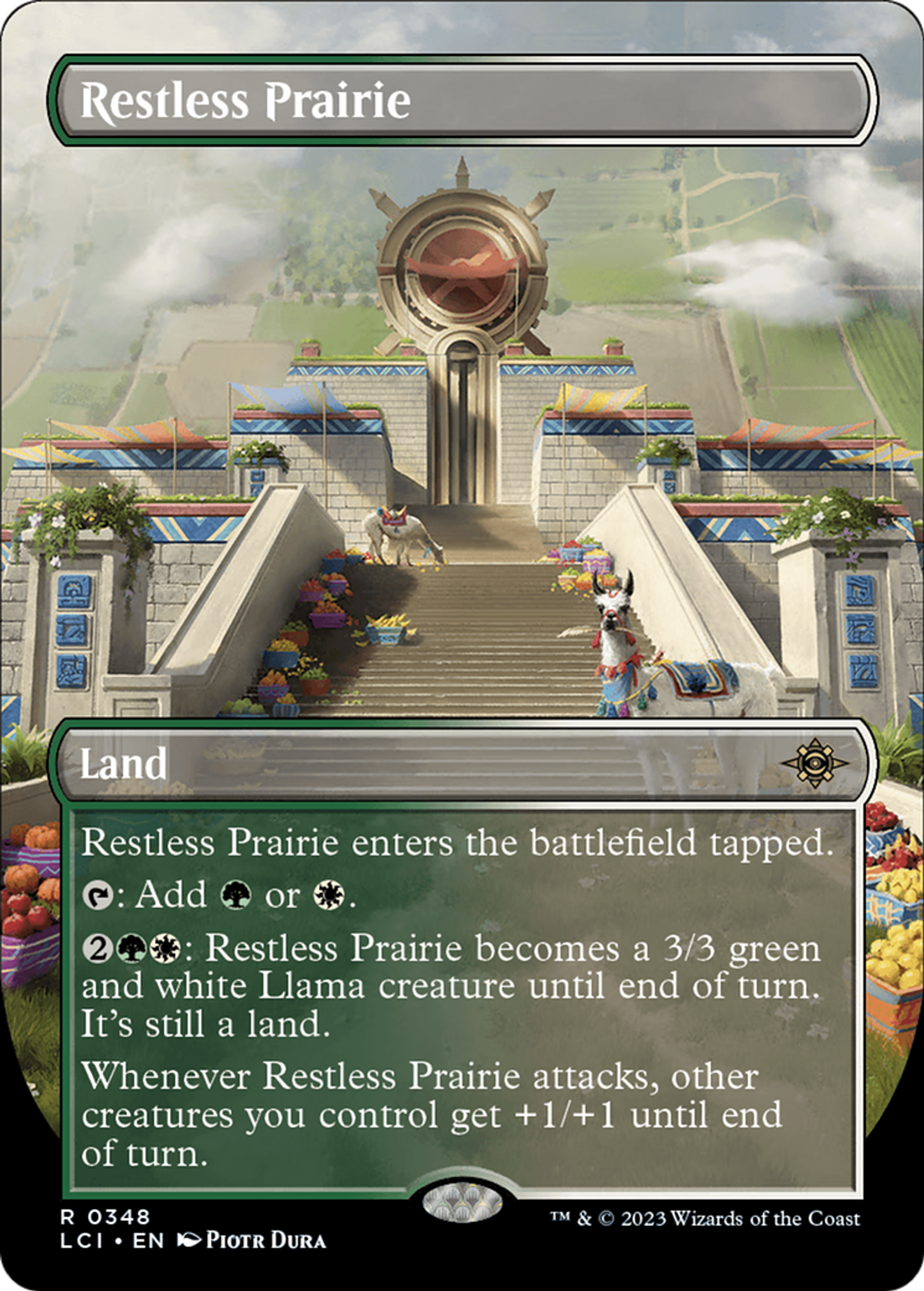 Restless Prairie — The Lost Caverns of Ixalan — Magic: The Gathering