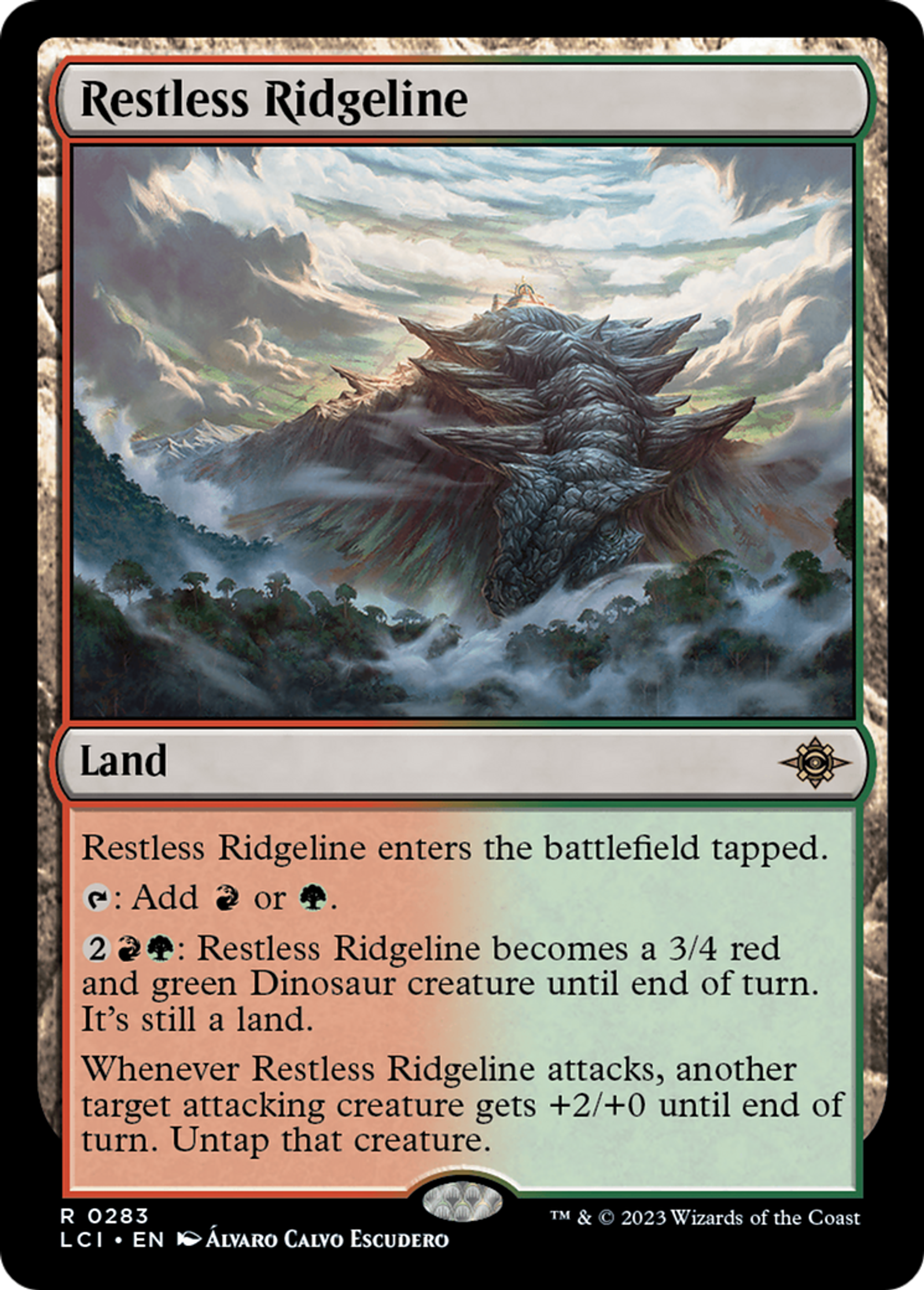 Restless Ridgeline — The Lost Caverns of Ixalan — Magic: The Gathering
