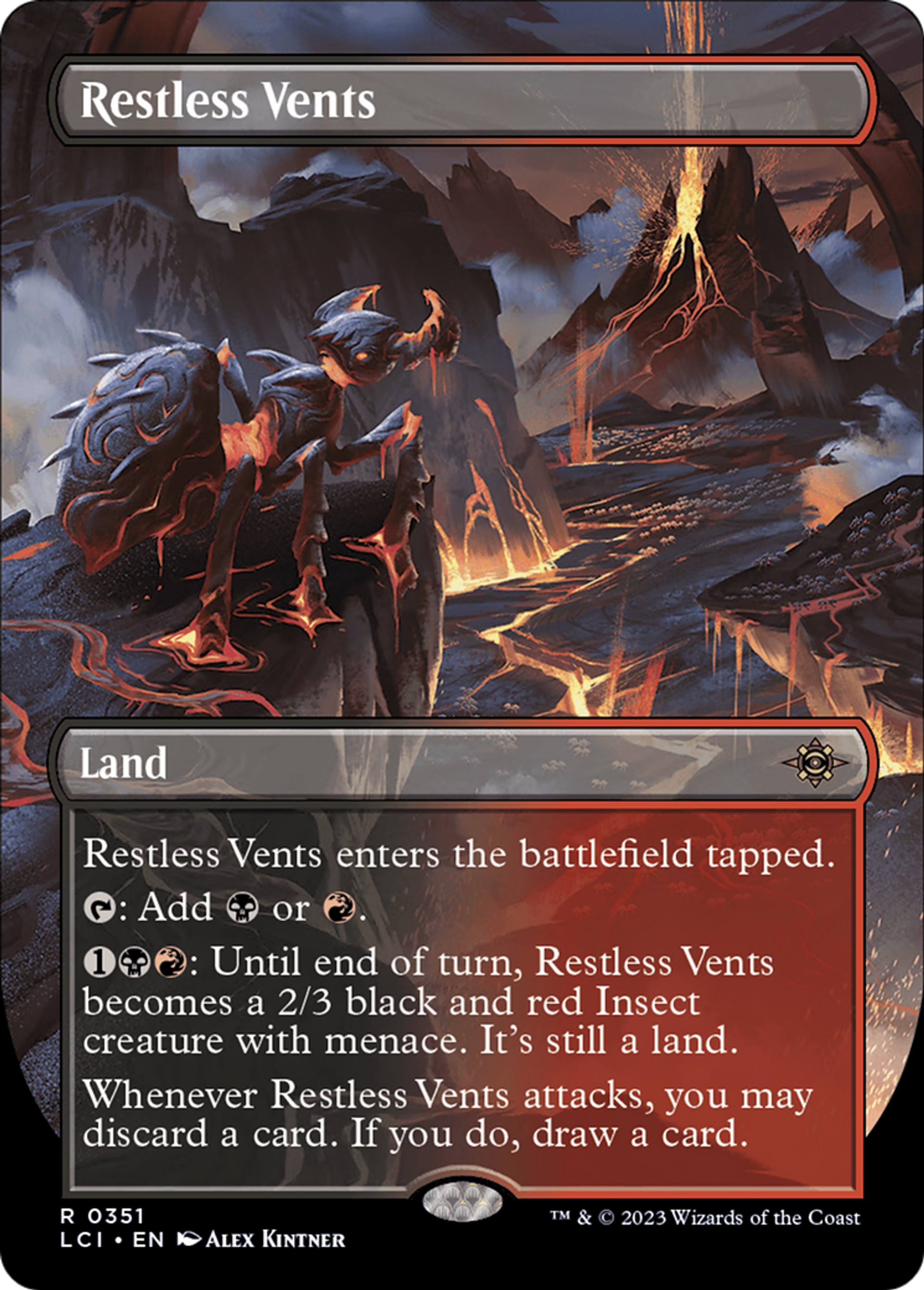 Restless Vents — The Lost Caverns of Ixalan — Magic: The Gathering