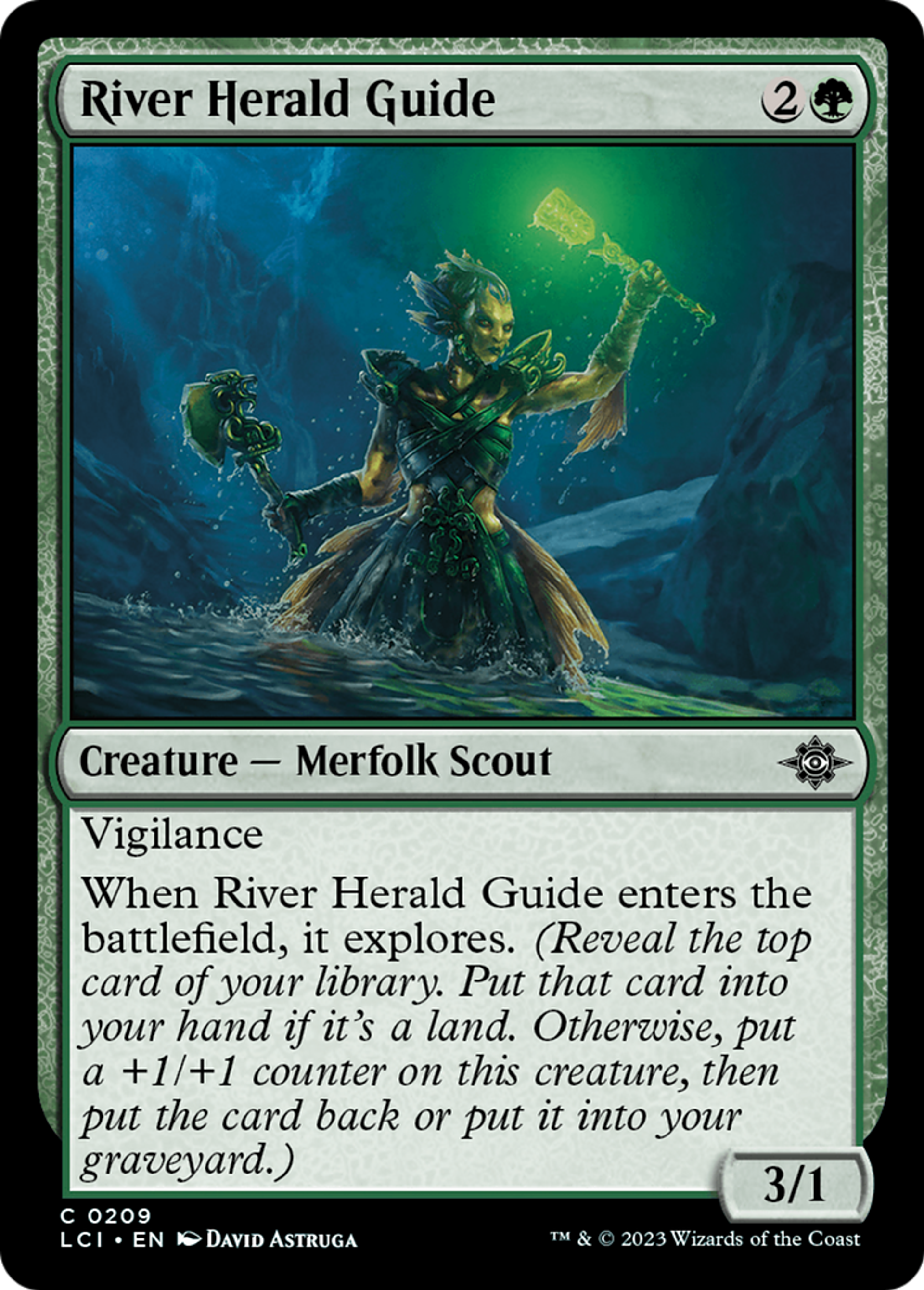 River Herald Guide — The Lost Caverns of Ixalan — Magic: The Gathering