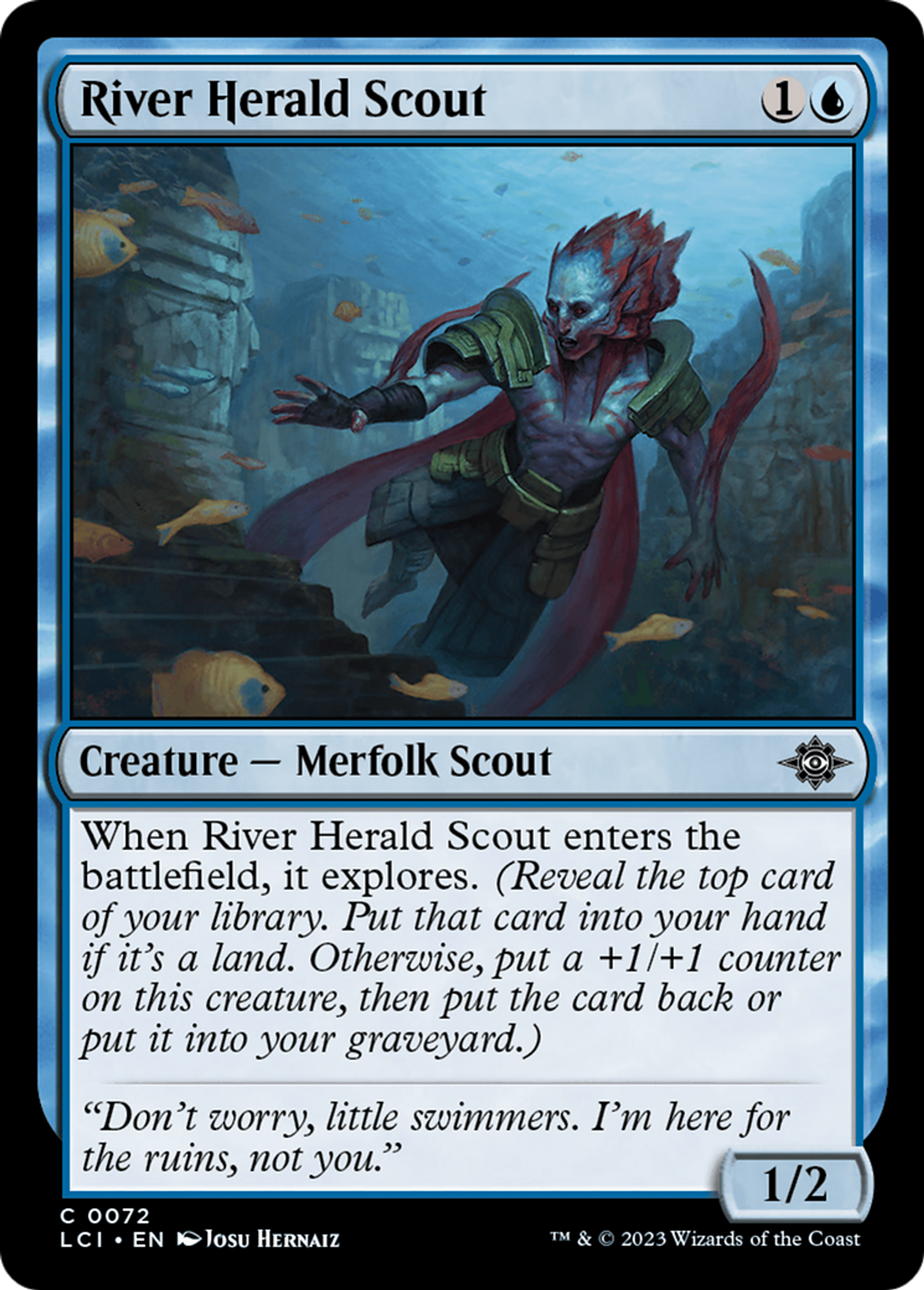 River Herald Scout — The Lost Caverns of Ixalan — Magic: The Gathering