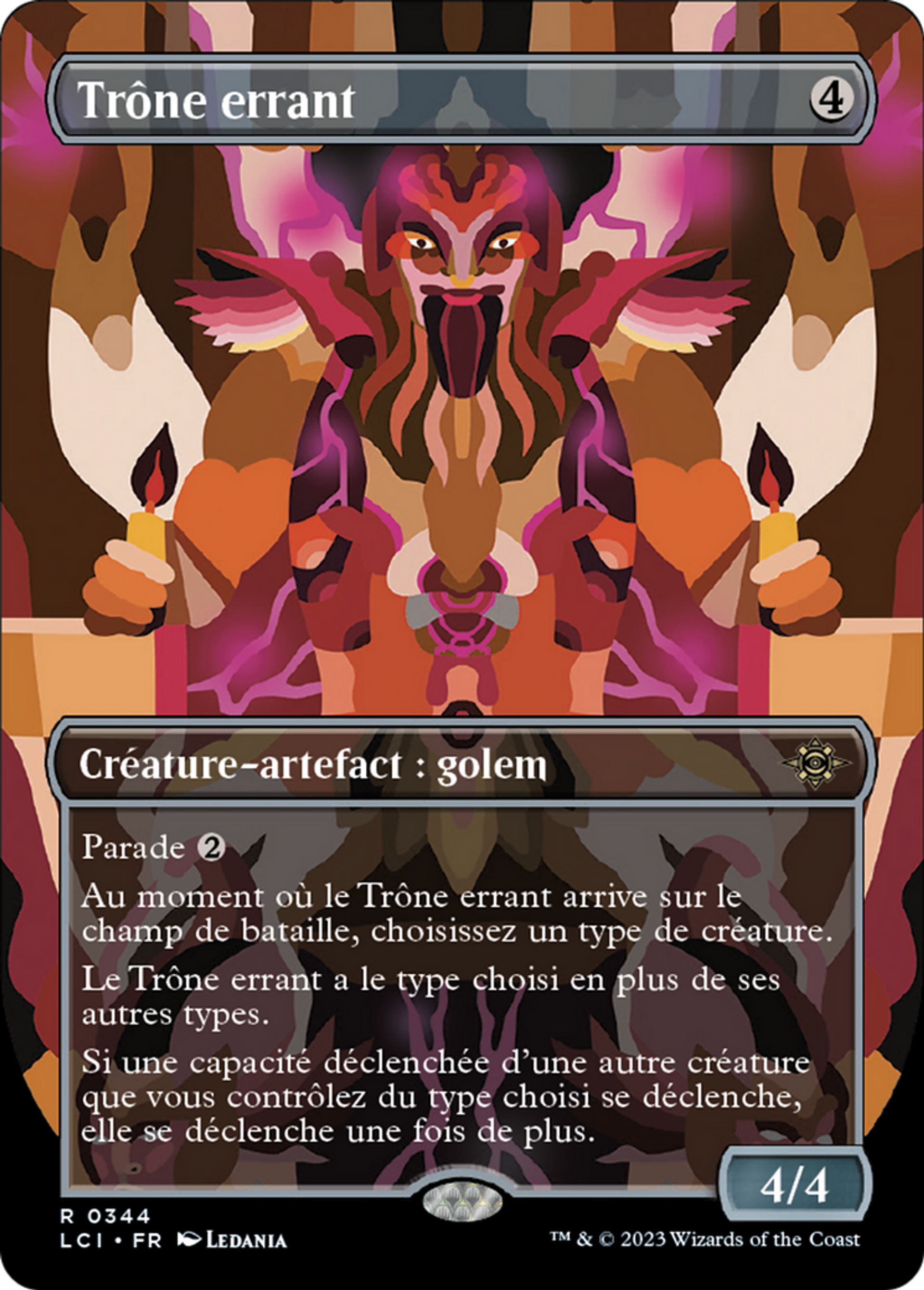 Trône errant — The Lost Caverns of Ixalan — Magic: The Gathering