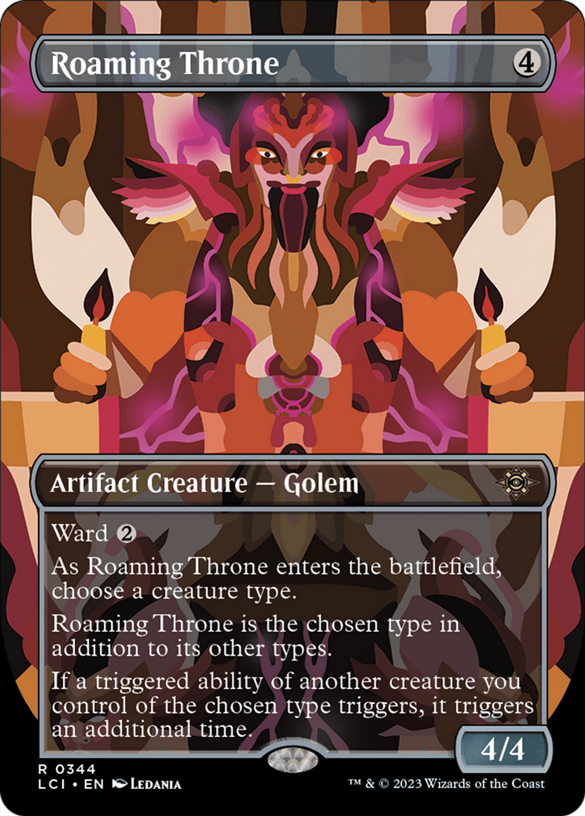 Roaming Throne — The Lost Caverns of Ixalan — Magic: The Gathering