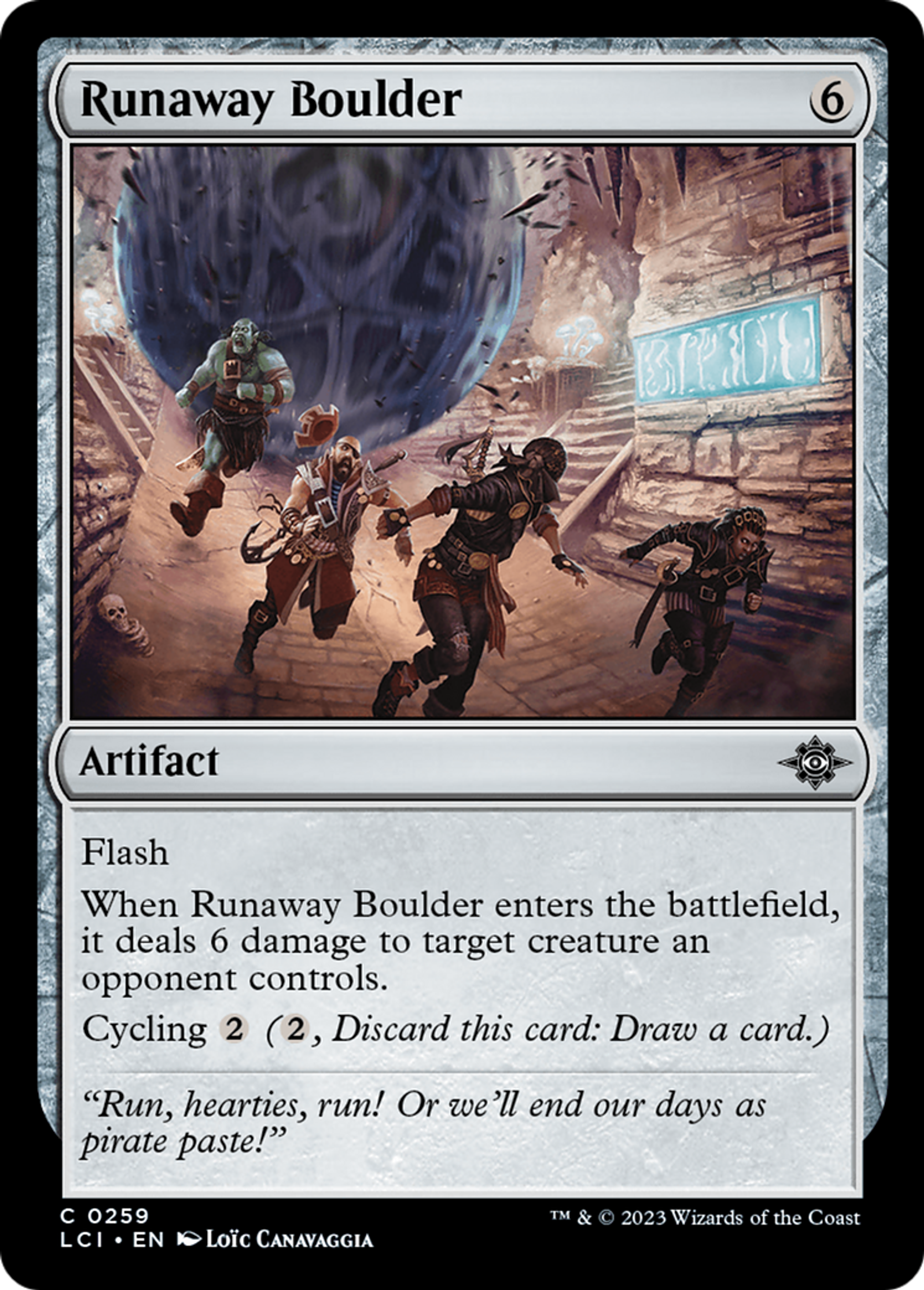 Runaway Boulder — The Lost Caverns of Ixalan — Magic: The Gathering