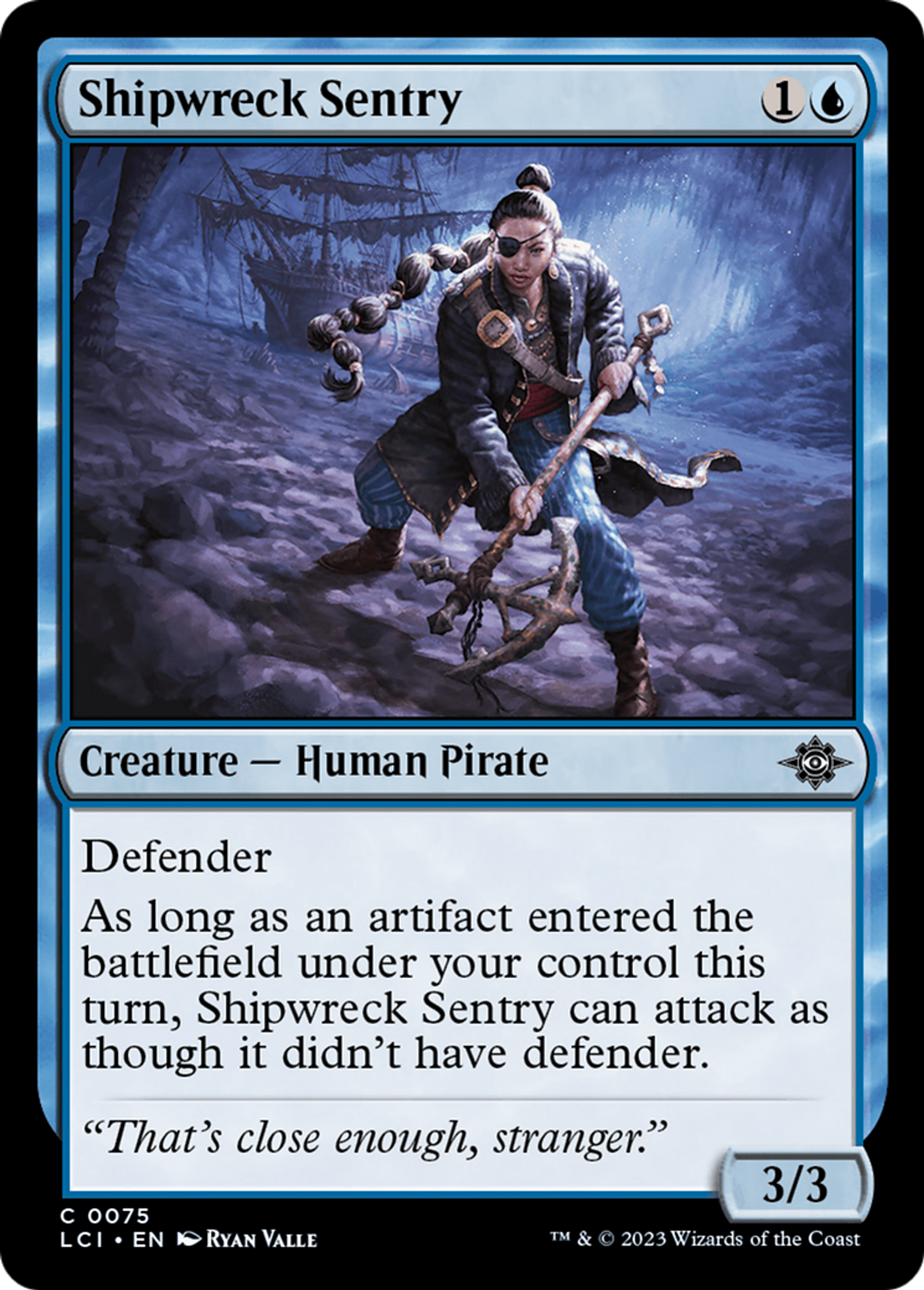 Sentinelle d'épave — The Lost Caverns of Ixalan — Magic: The Gathering