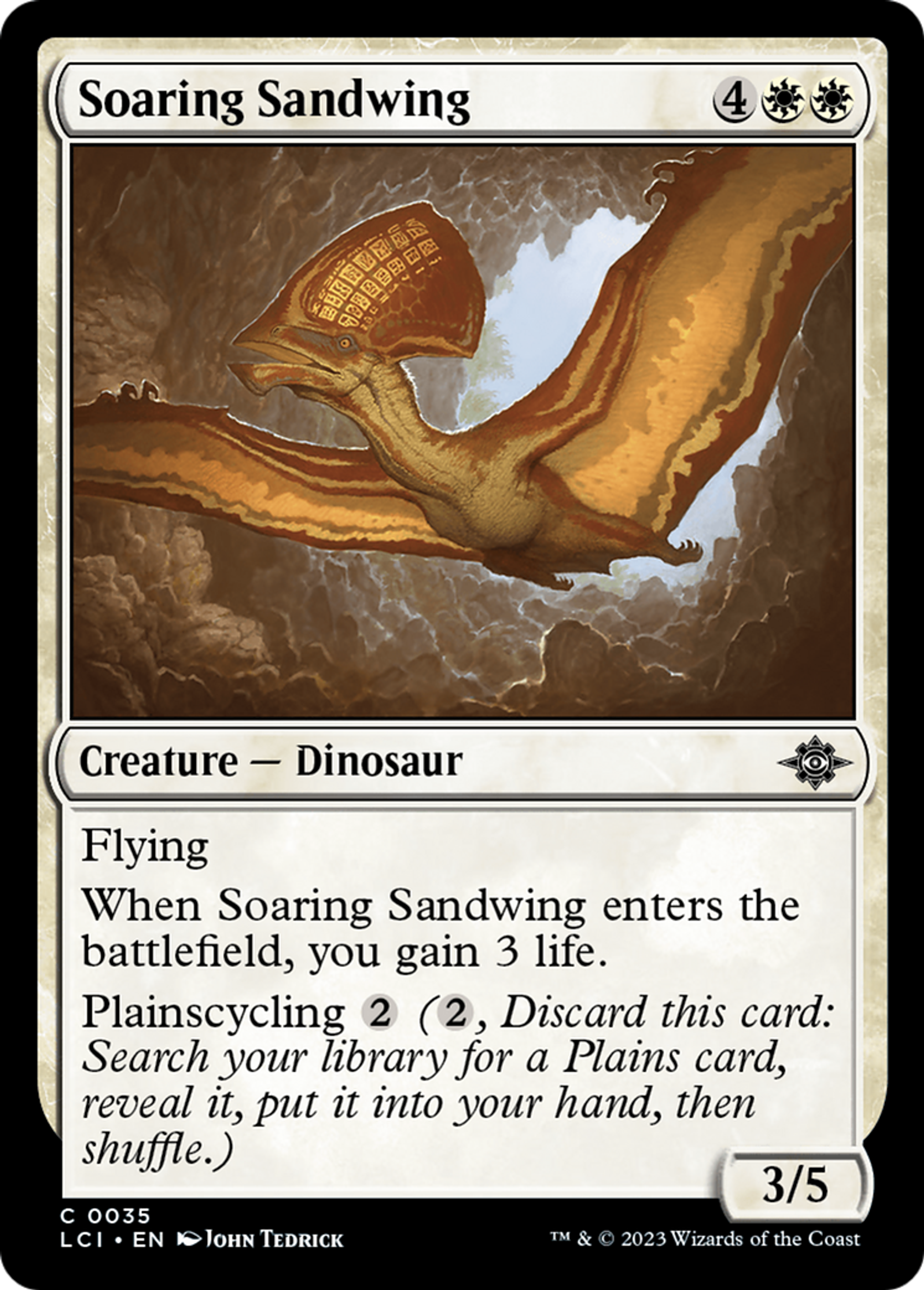 Soaring Sandwing — The Lost Caverns of Ixalan — Magic: The Gathering