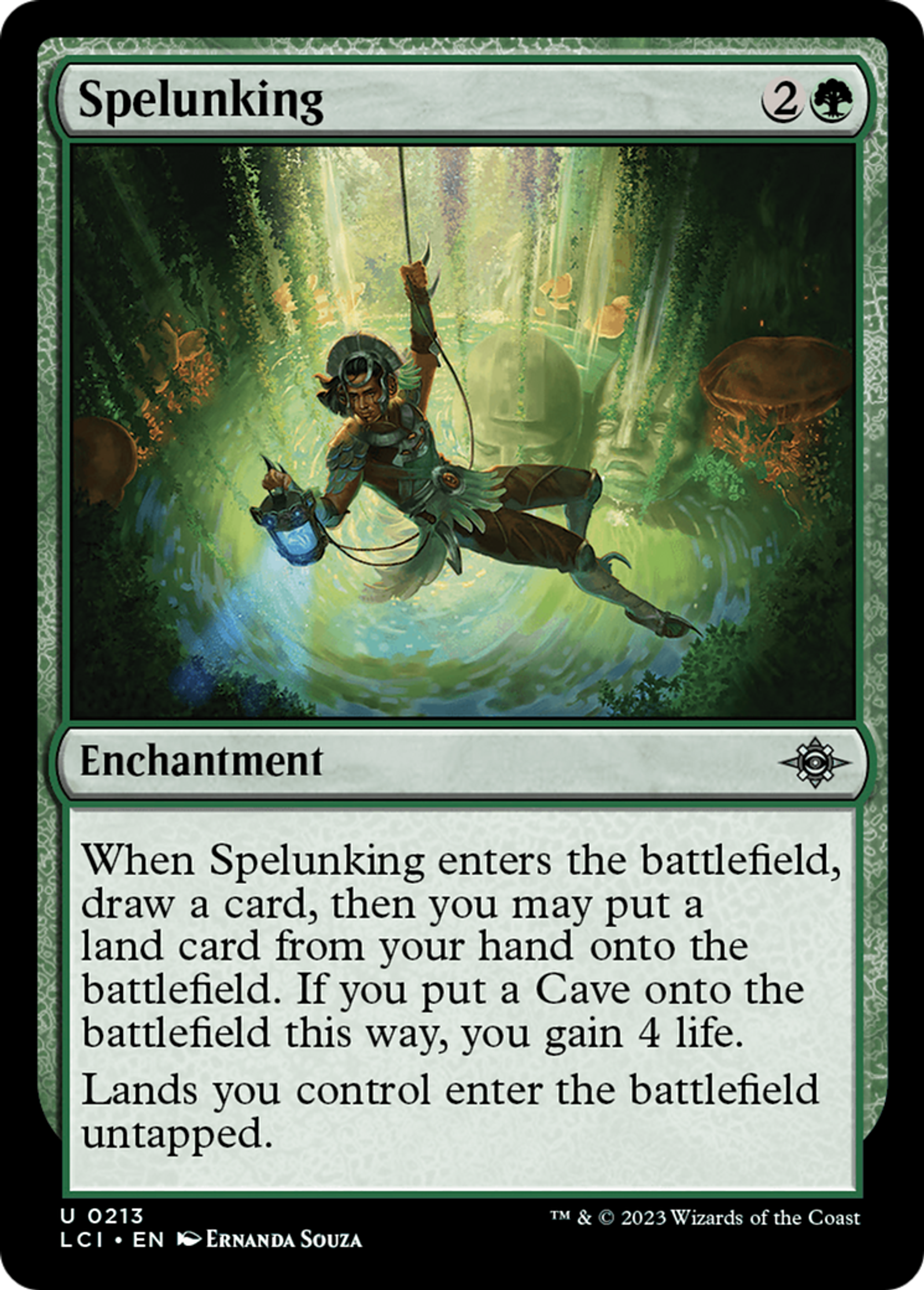 Spelunking — The Lost Caverns of Ixalan — Magic: The Gathering