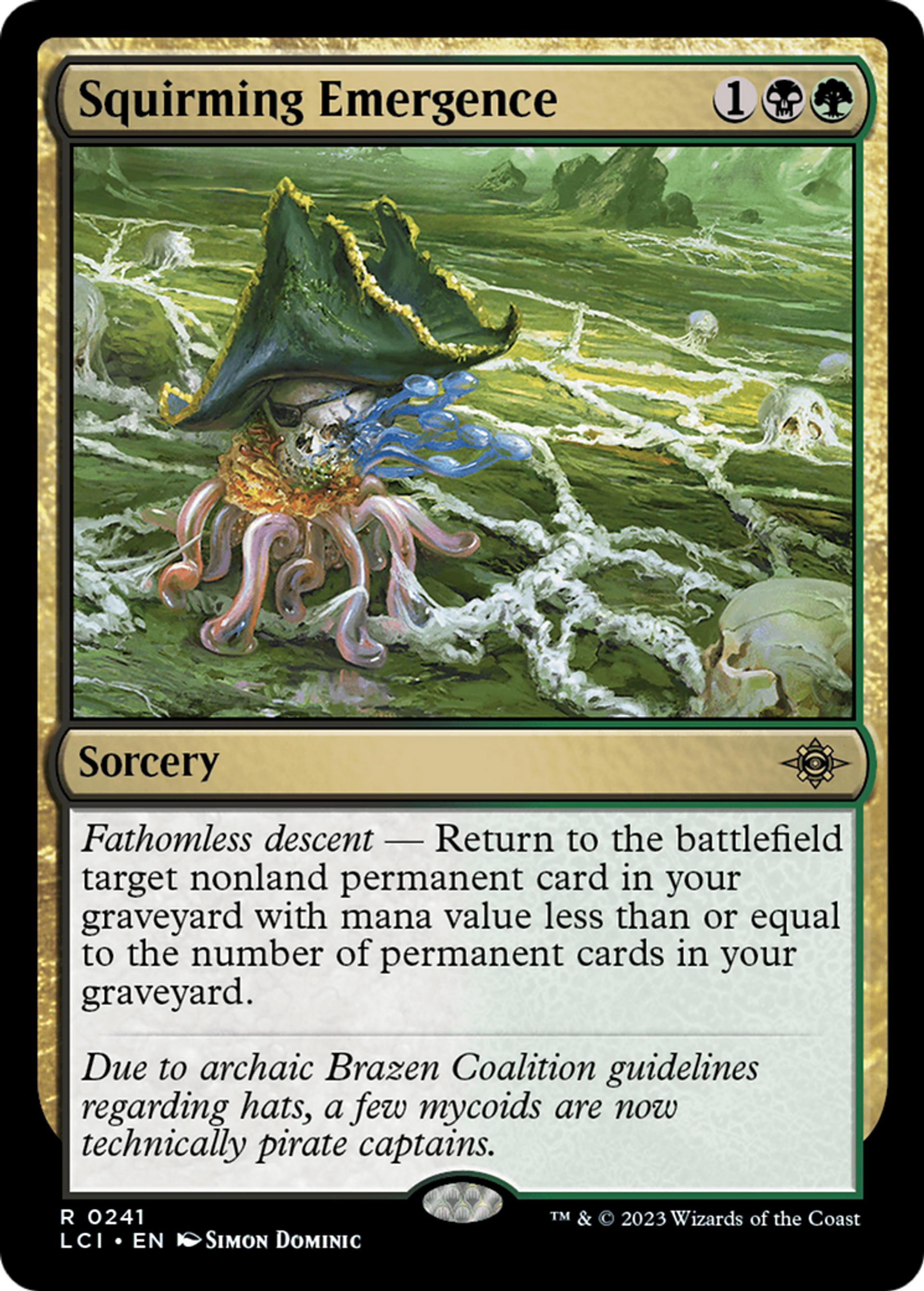 Émergence frétillante — The Lost Caverns of Ixalan — Magic: The Gathering