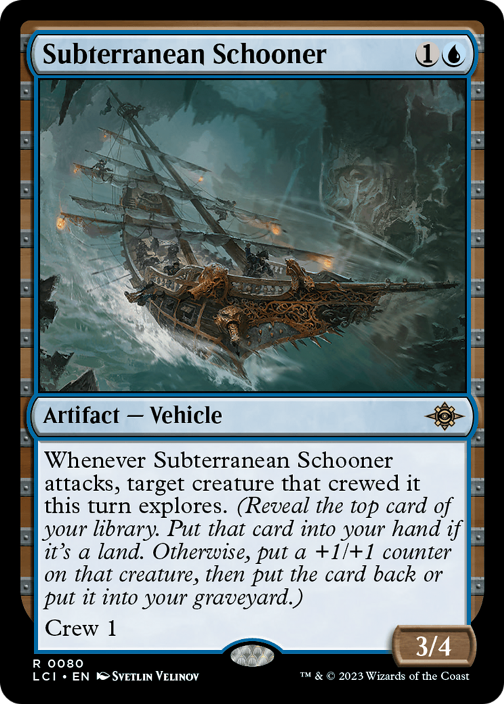 Subterranean Schooner — The Lost Caverns of Ixalan — Magic: The Gathering