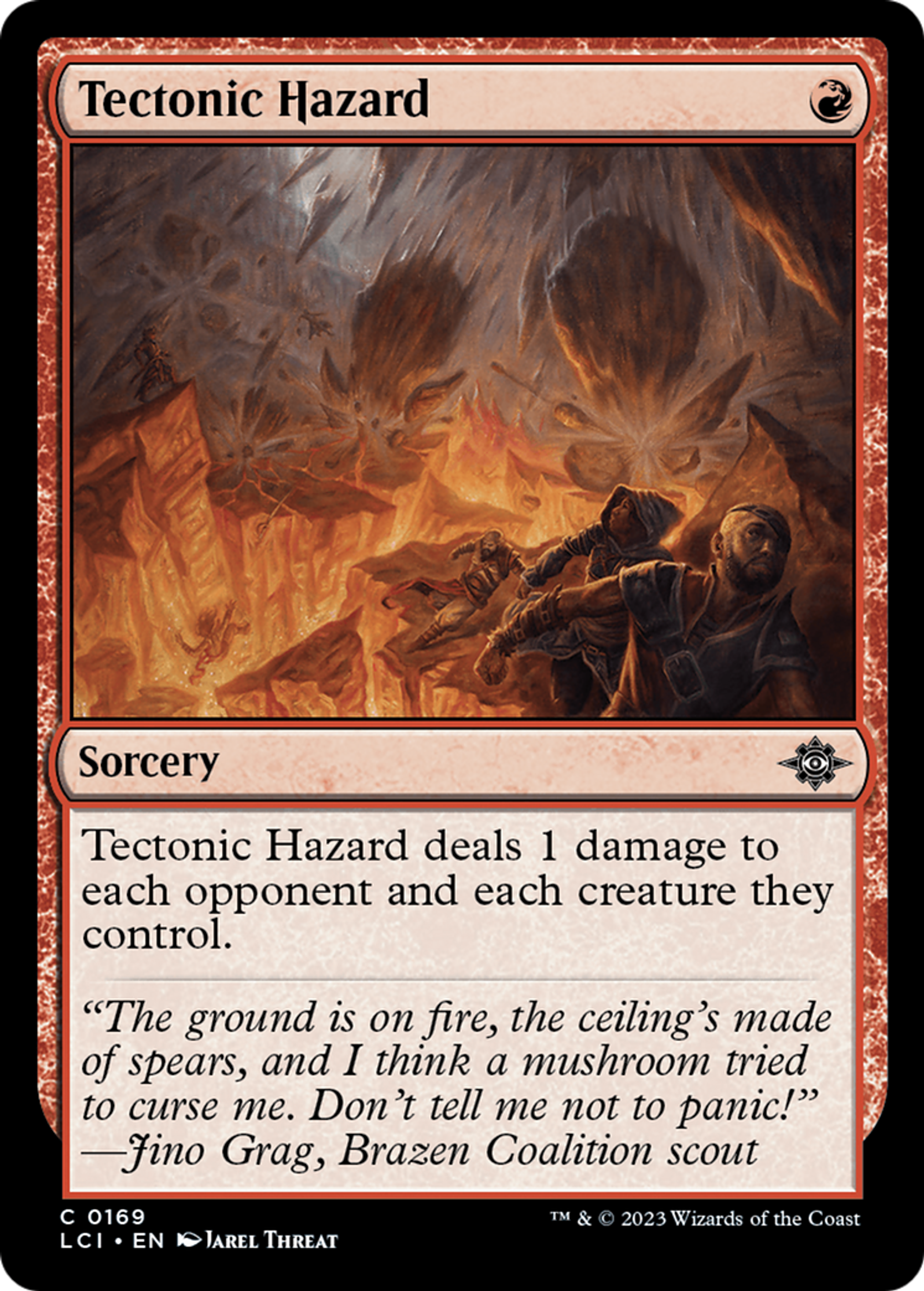 Tectonic Hazard — The Lost Caverns of Ixalan — Magic: The Gathering
