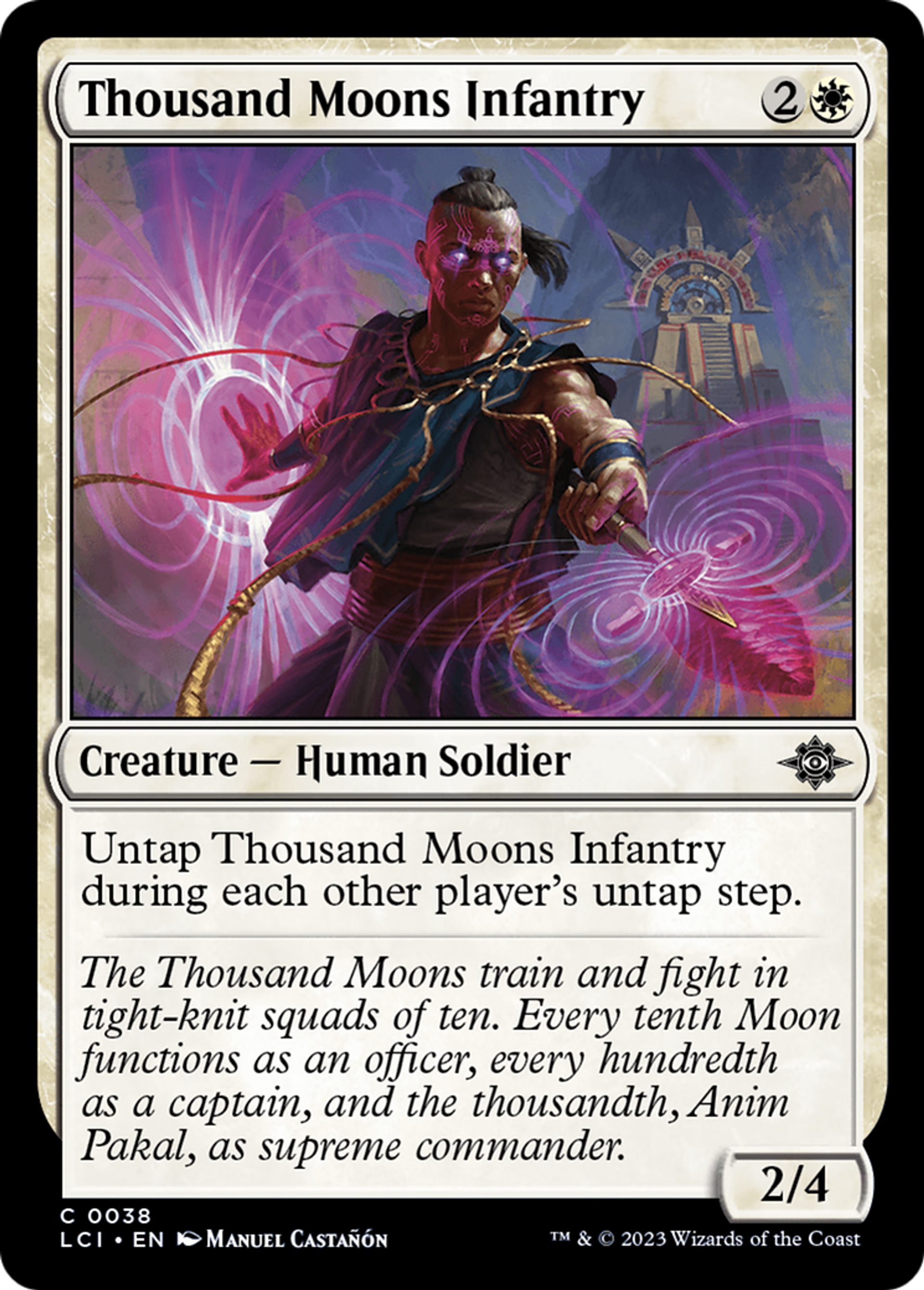 Infanterie des Mille lunes — The Lost Caverns of Ixalan — Magic: The Gathering