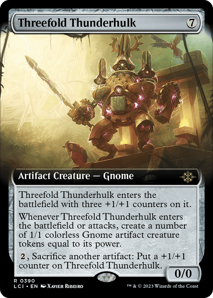 Threefold Thunderhulk — The Lost Caverns of Ixalan — Magic: The Gathering