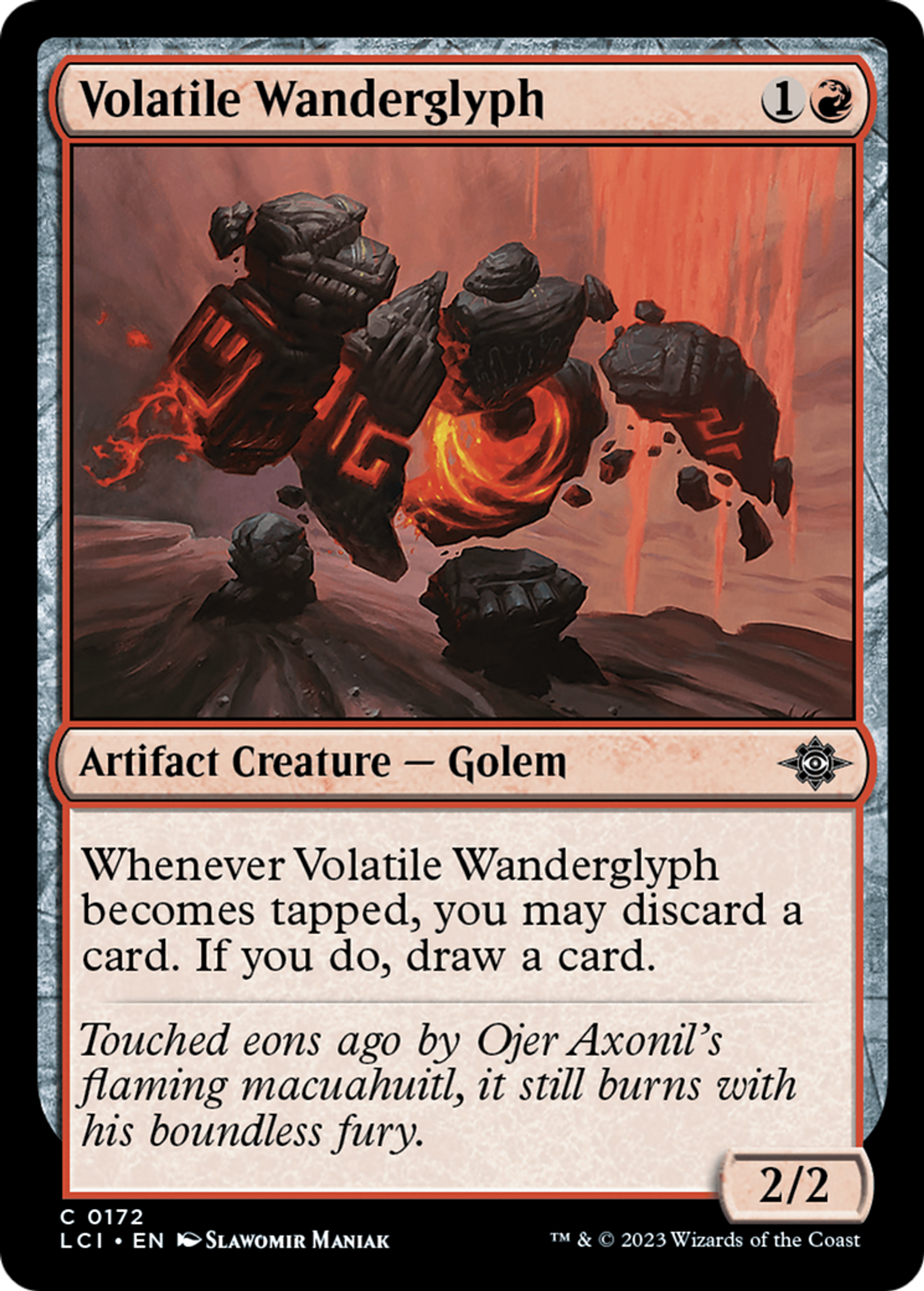 Volatile Wanderglyph — The Lost Caverns of Ixalan — Magic: The Gathering
