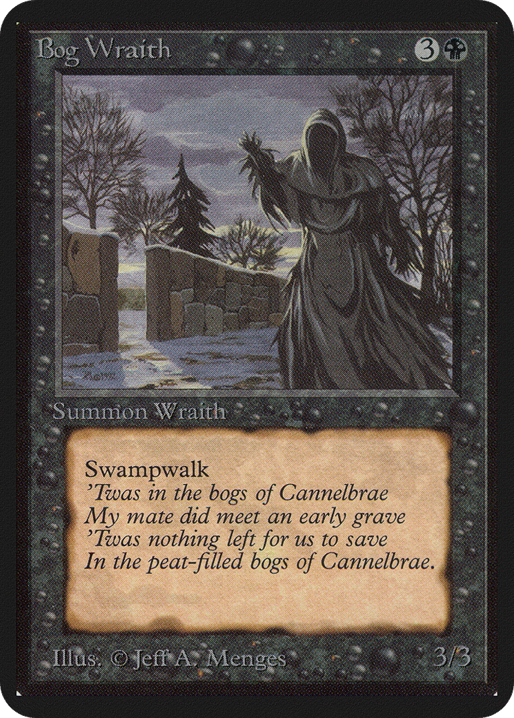 Apparition des marécages — Limited Edition Alpha — Magic: The Gathering