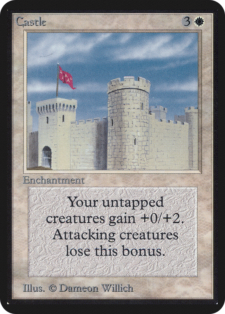 Castle — Limited Edition Alpha — Magic: The Gathering