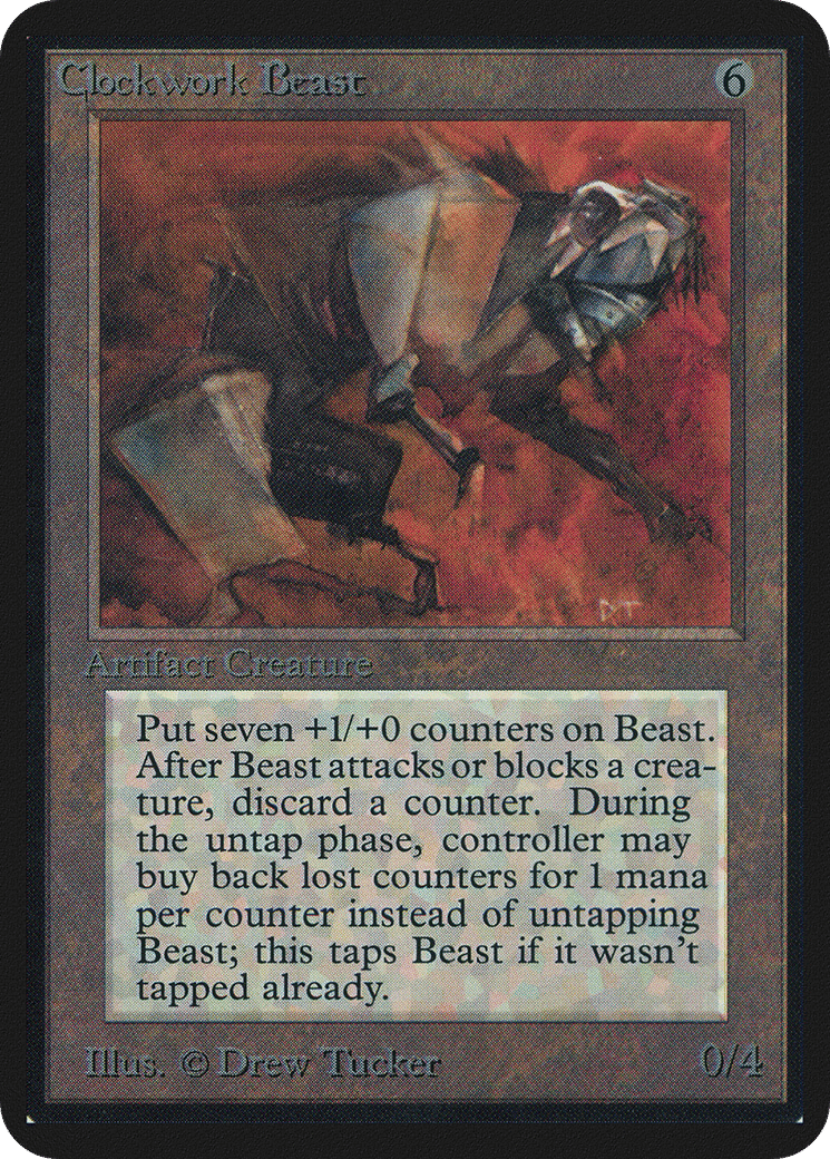Bête mécanique from Limited Edition Alpha - Magic: The Gathering