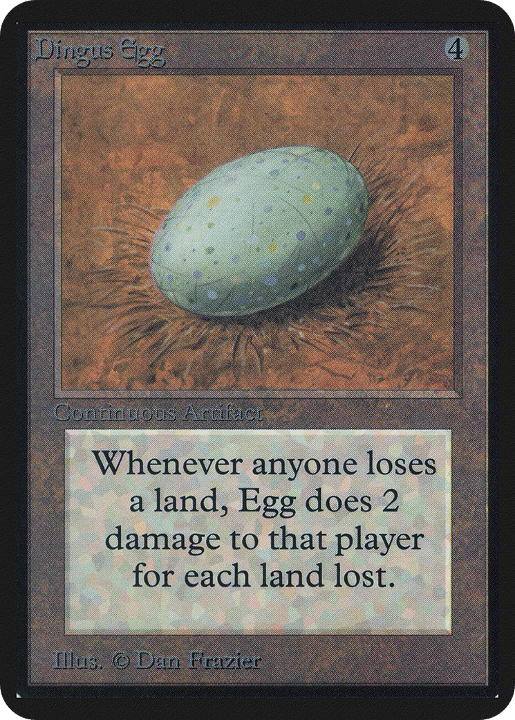 Dingus Egg — Limited Edition Alpha — Magic: The Gathering