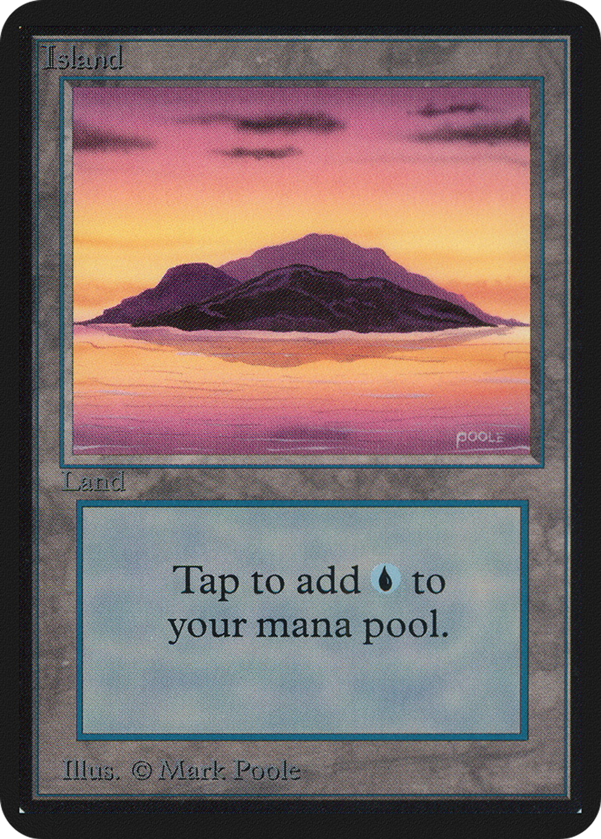 Île — Limited Edition Alpha — Magic: The Gathering