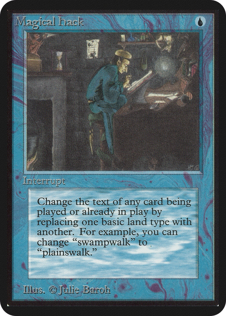 Magical Hack — Limited Edition Alpha — Magic: The Gathering
