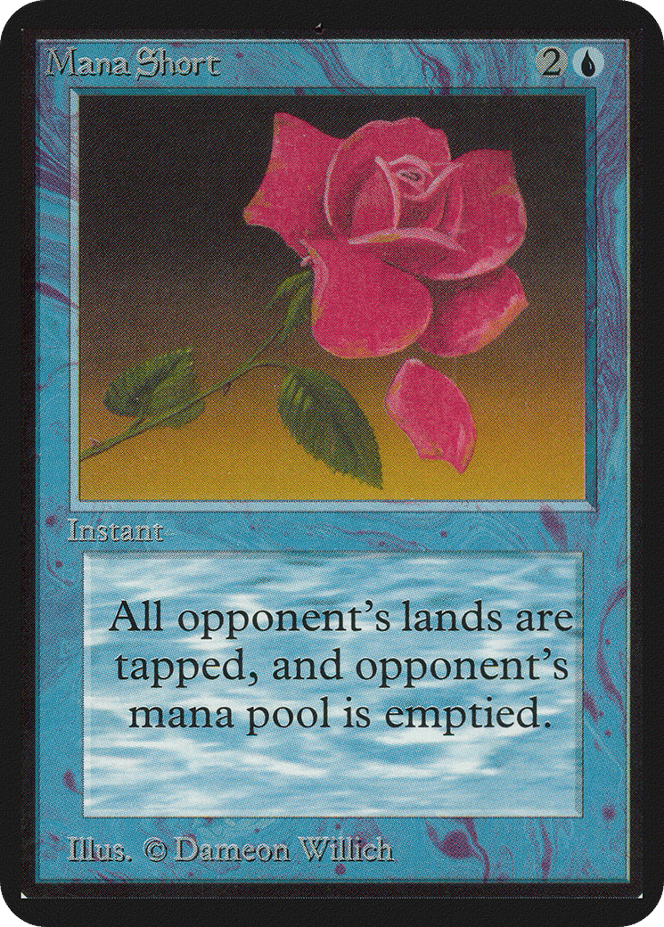 Mana Short — Limited Edition Alpha — Magic: The Gathering
