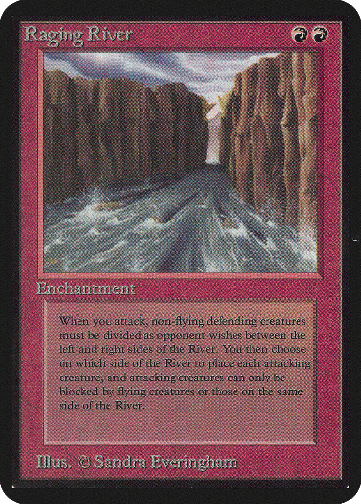 Raging River — Limited Edition Alpha — Magic: The Gathering