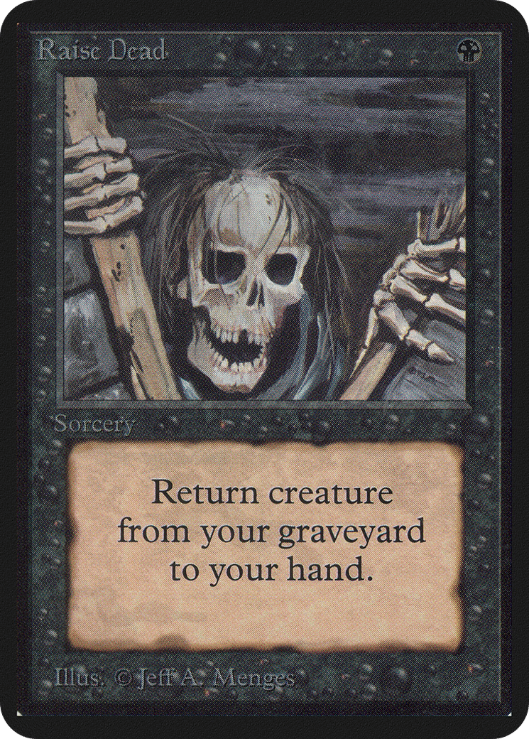 Raise Dead — Limited Edition Alpha — Magic: The Gathering