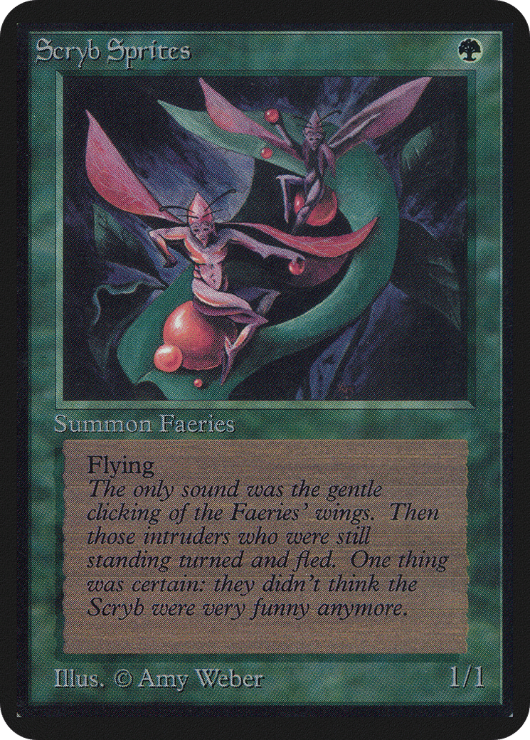 Scryb Sprites — Limited Edition Alpha — Magic: The Gathering