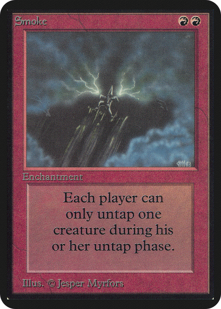 Smoke — Limited Edition Alpha — Magic: The Gathering