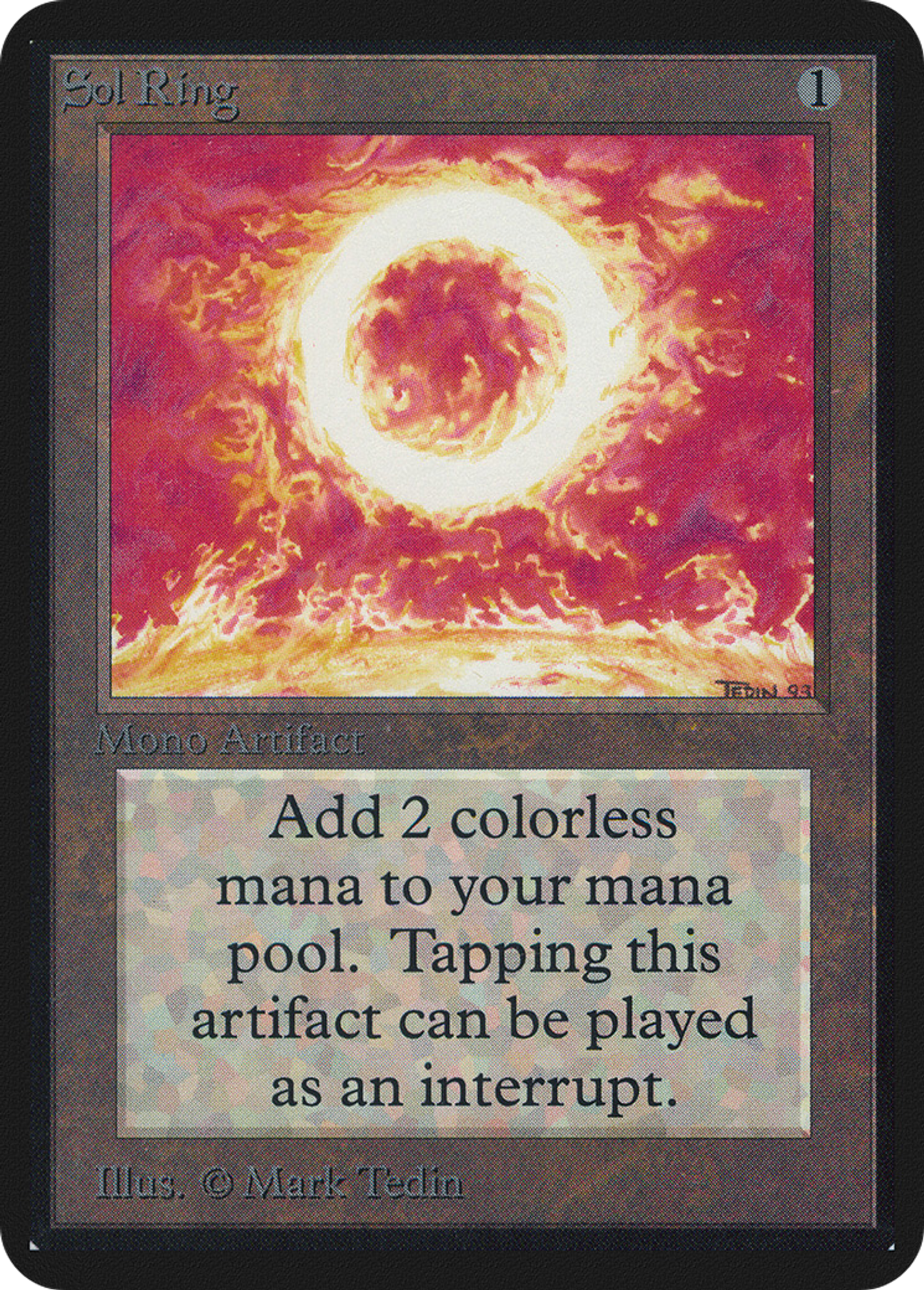 Sol Ring — Limited Edition Alpha — Magic: The Gathering