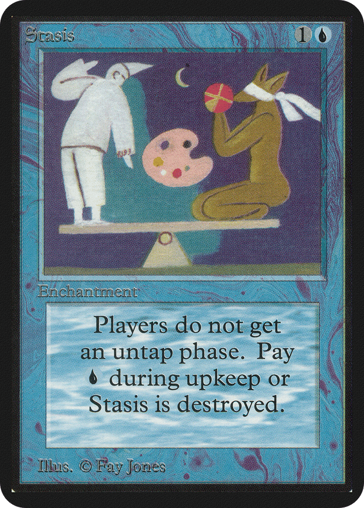 Stasis — Limited Edition Alpha — Magic: The Gathering