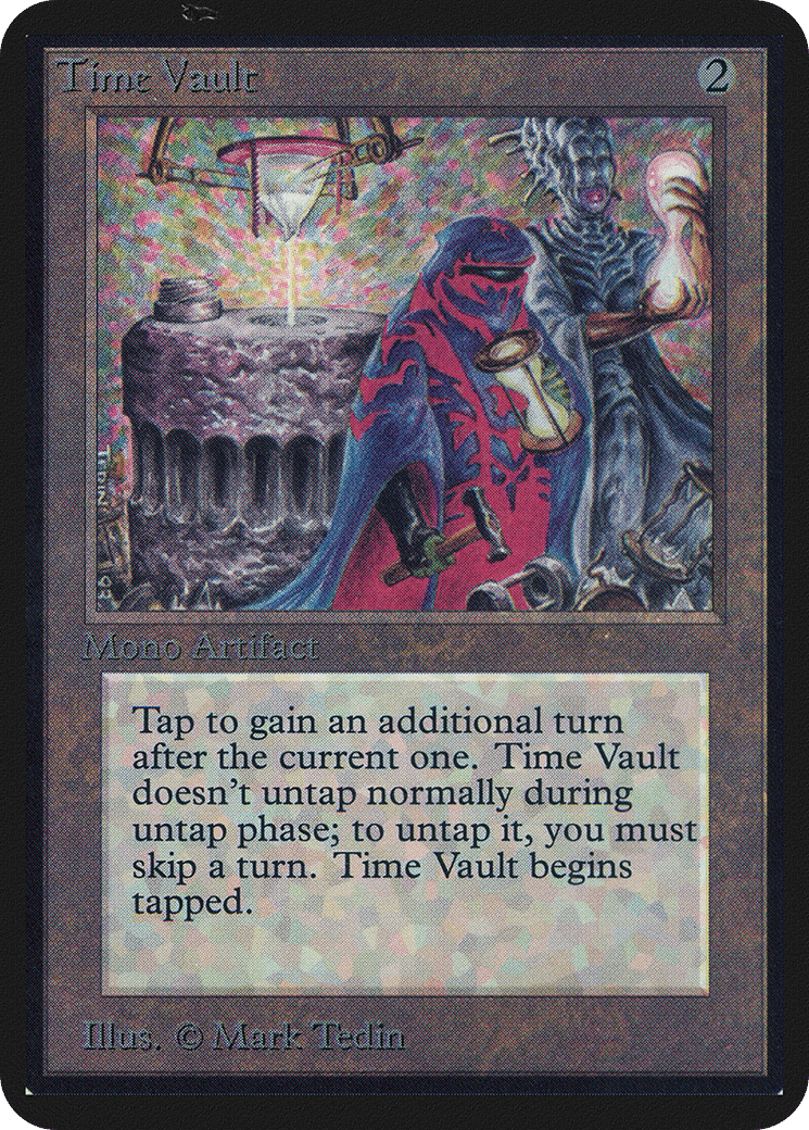 Time Vault — Limited Edition Alpha — Magic: The Gathering