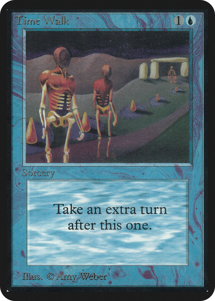 Time Walk — Limited Edition Alpha — Magic: The Gathering