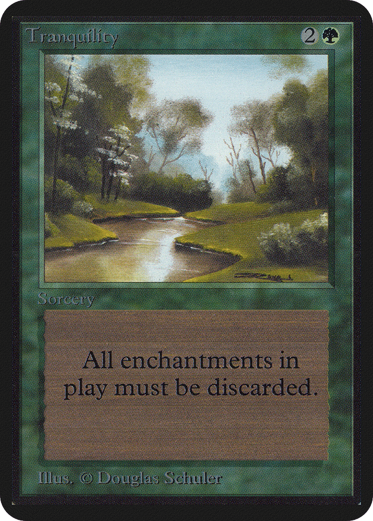 Tranquility — Limited Edition Alpha — Magic: The Gathering