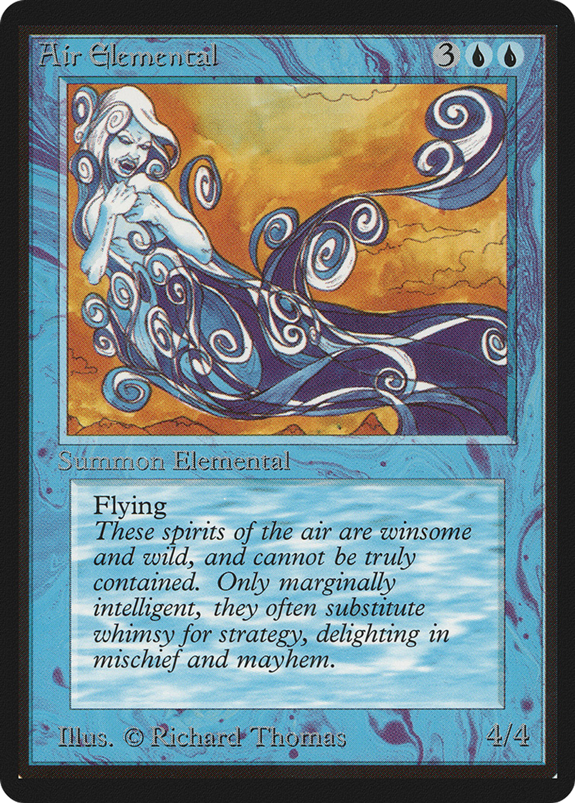 Élémental d'air — Limited Edition Beta — Magic: The Gathering