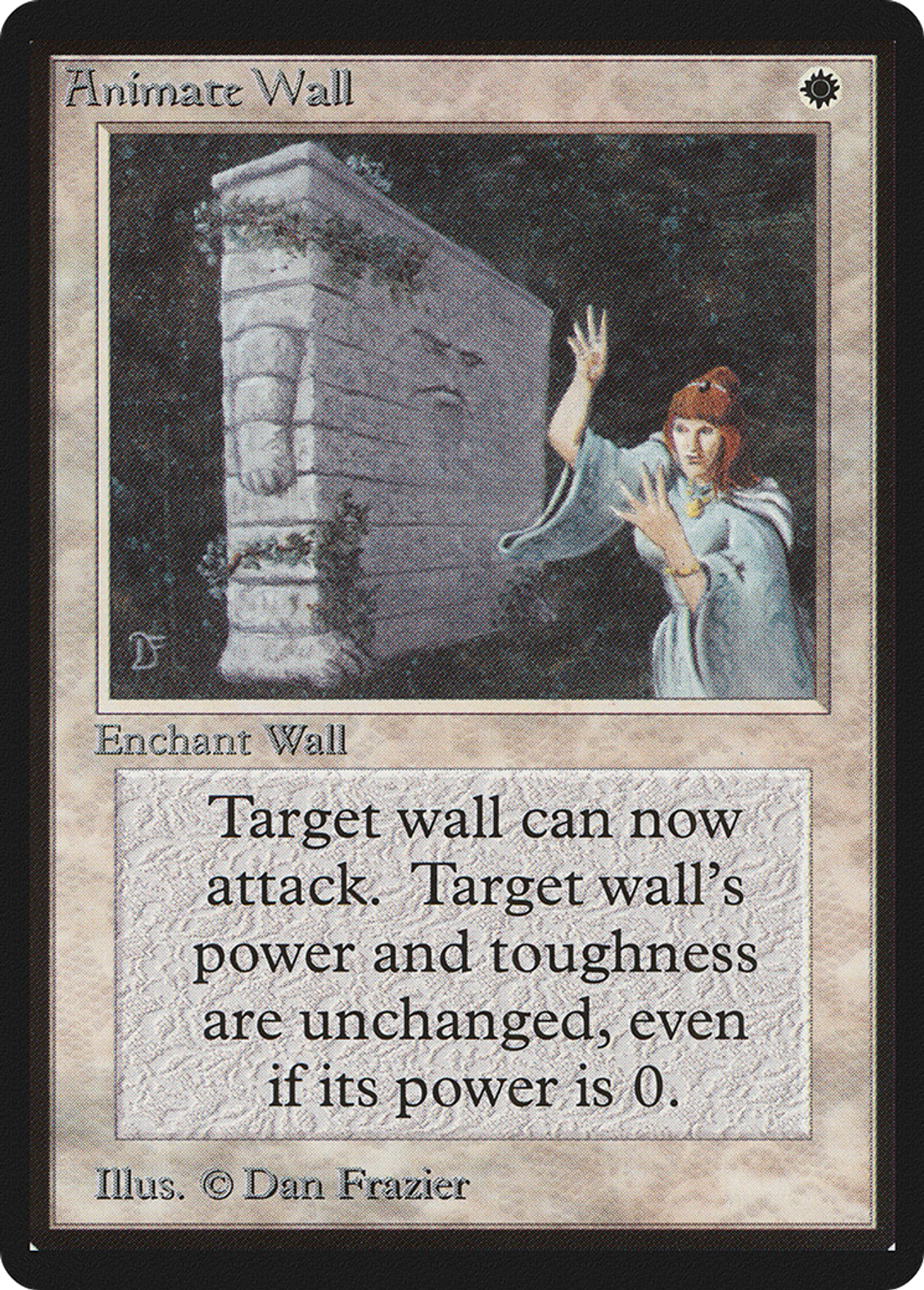 Animation de mur — Limited Edition Beta — Magic: The Gathering