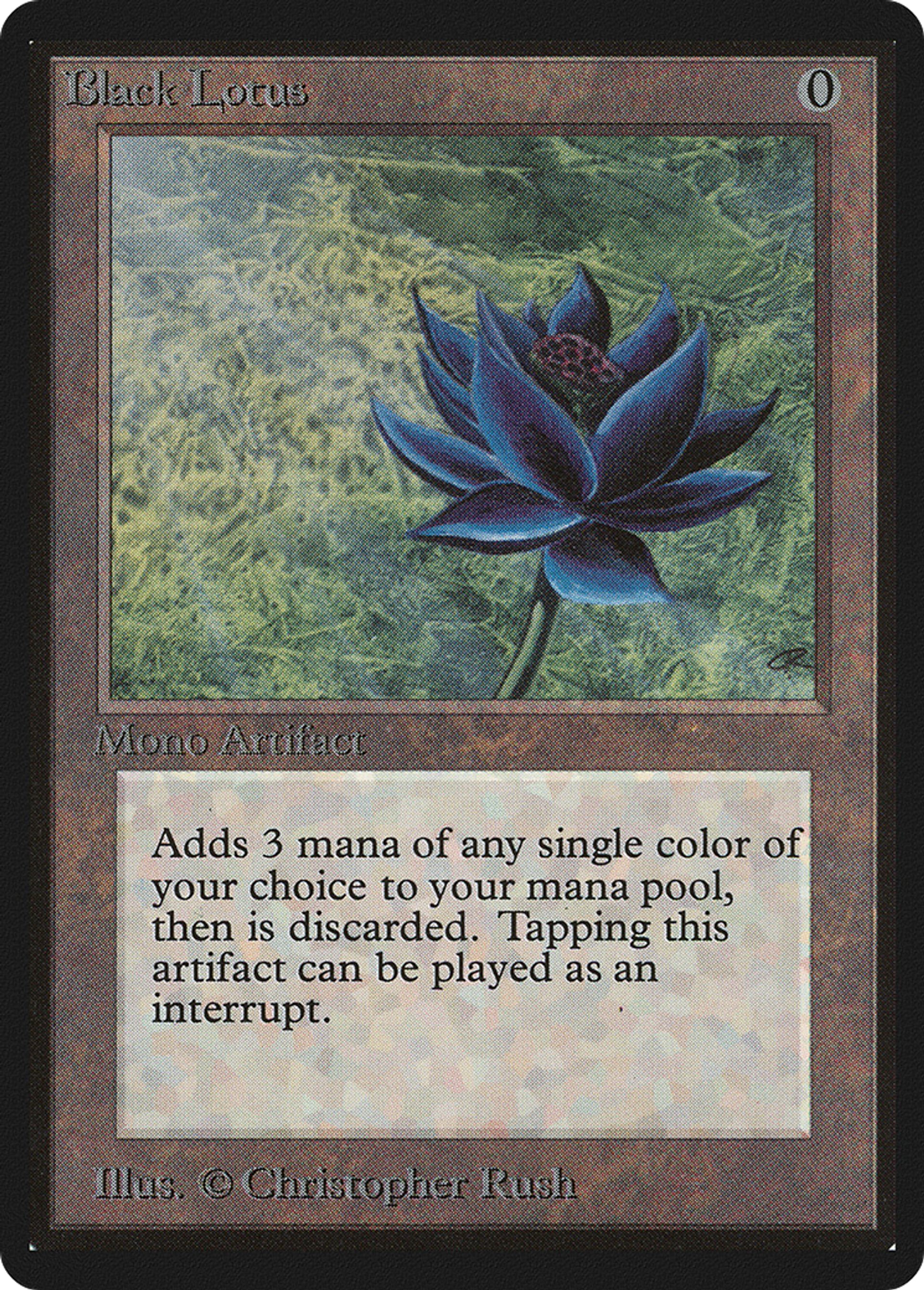 Black Lotus — Limited Edition Beta — Magic: The Gathering