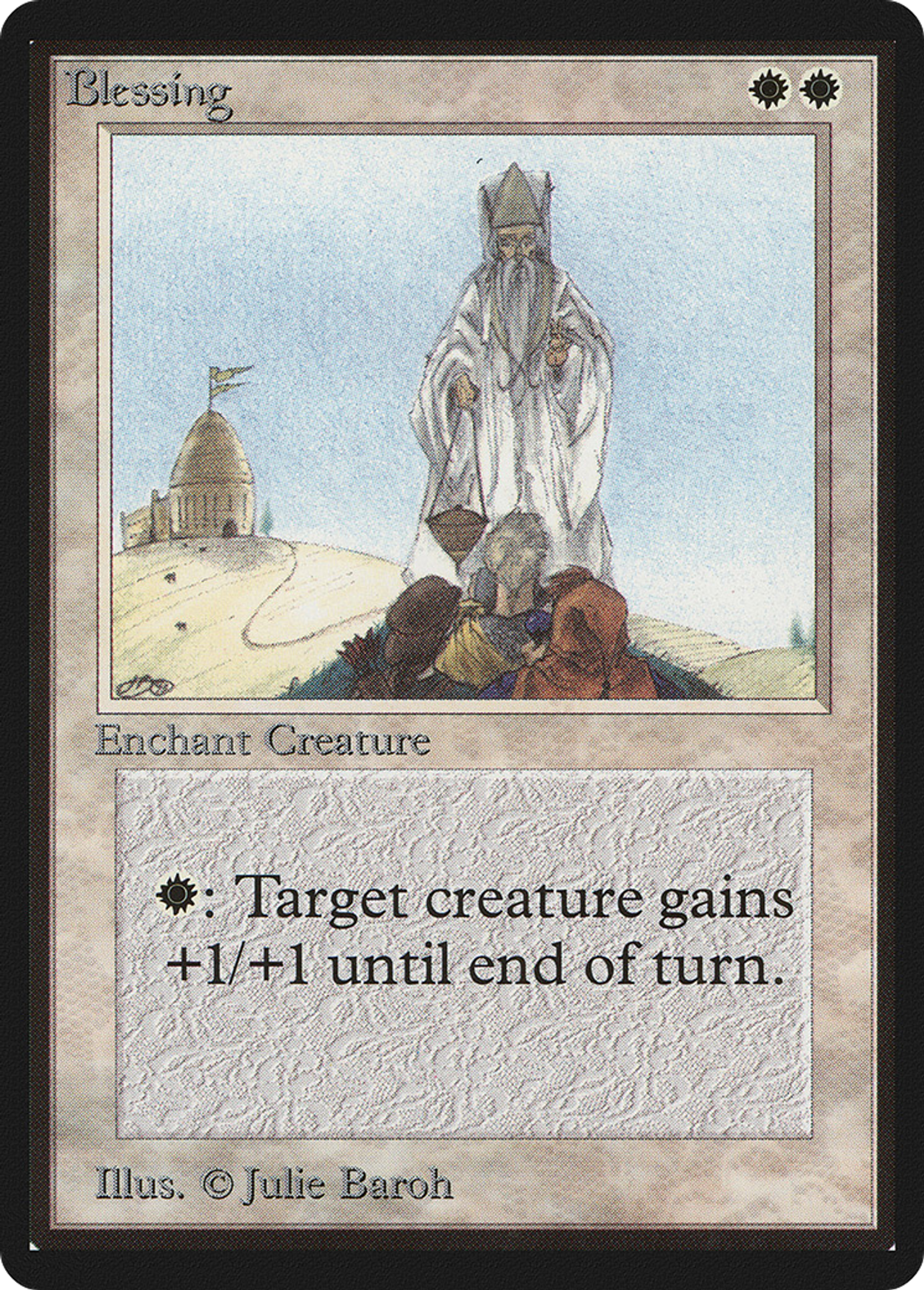 Bénédiction — Limited Edition Beta — Magic: The Gathering