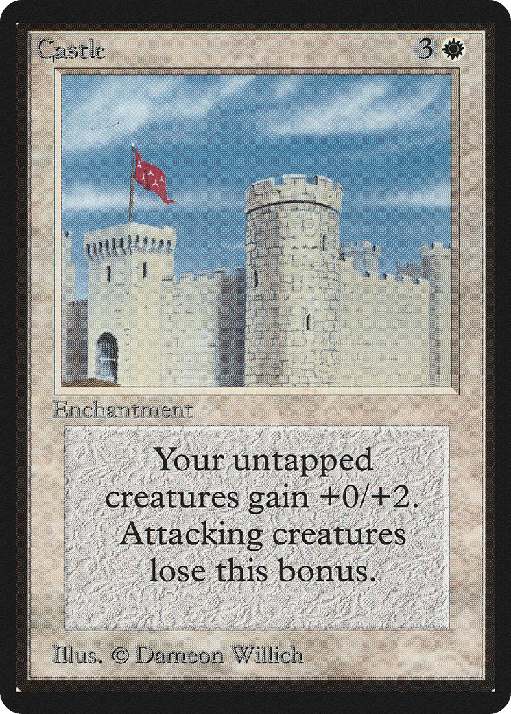 Castle — Limited Edition Beta — Magic: The Gathering