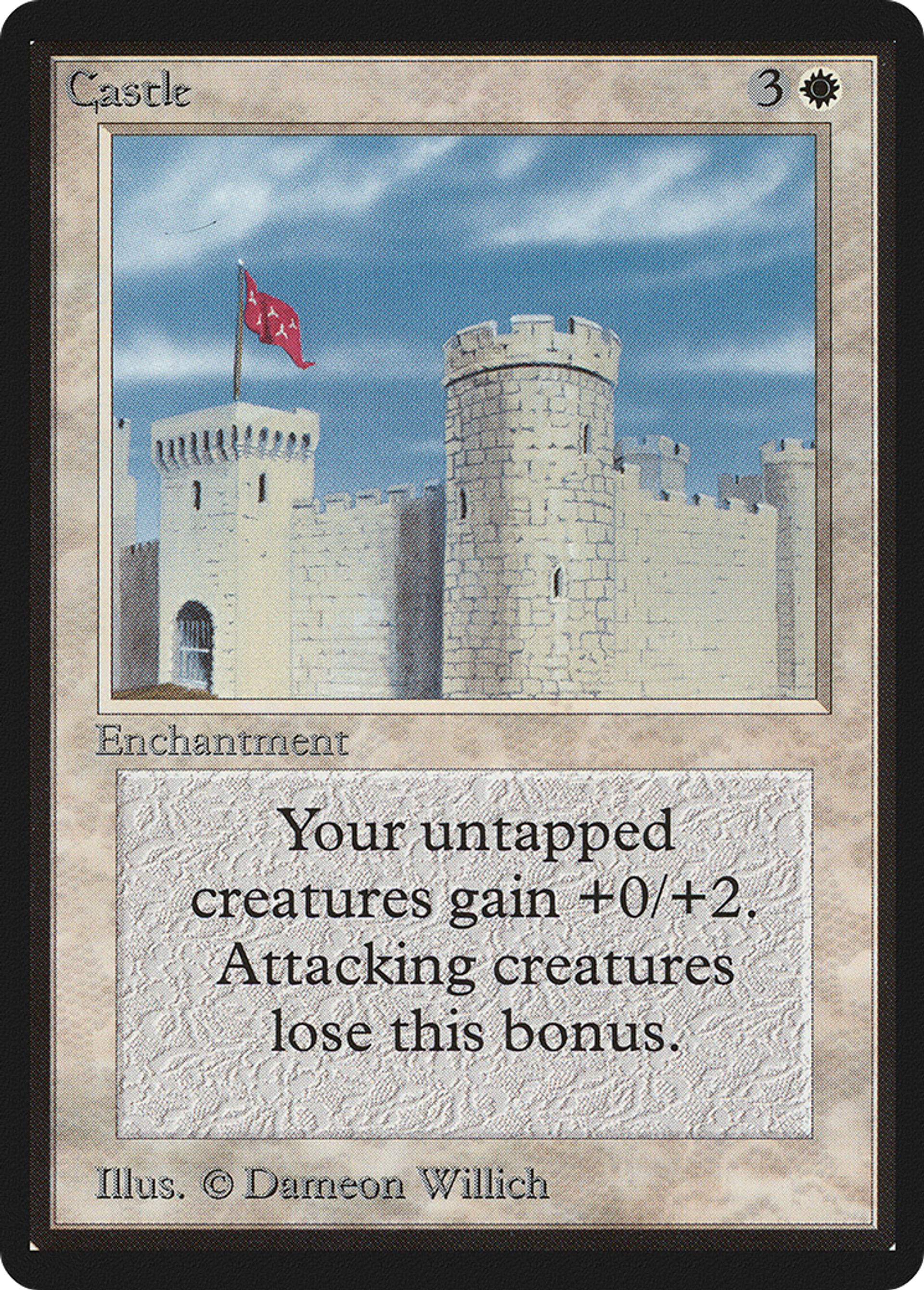 Château fort — Limited Edition Beta — Magic: The Gathering